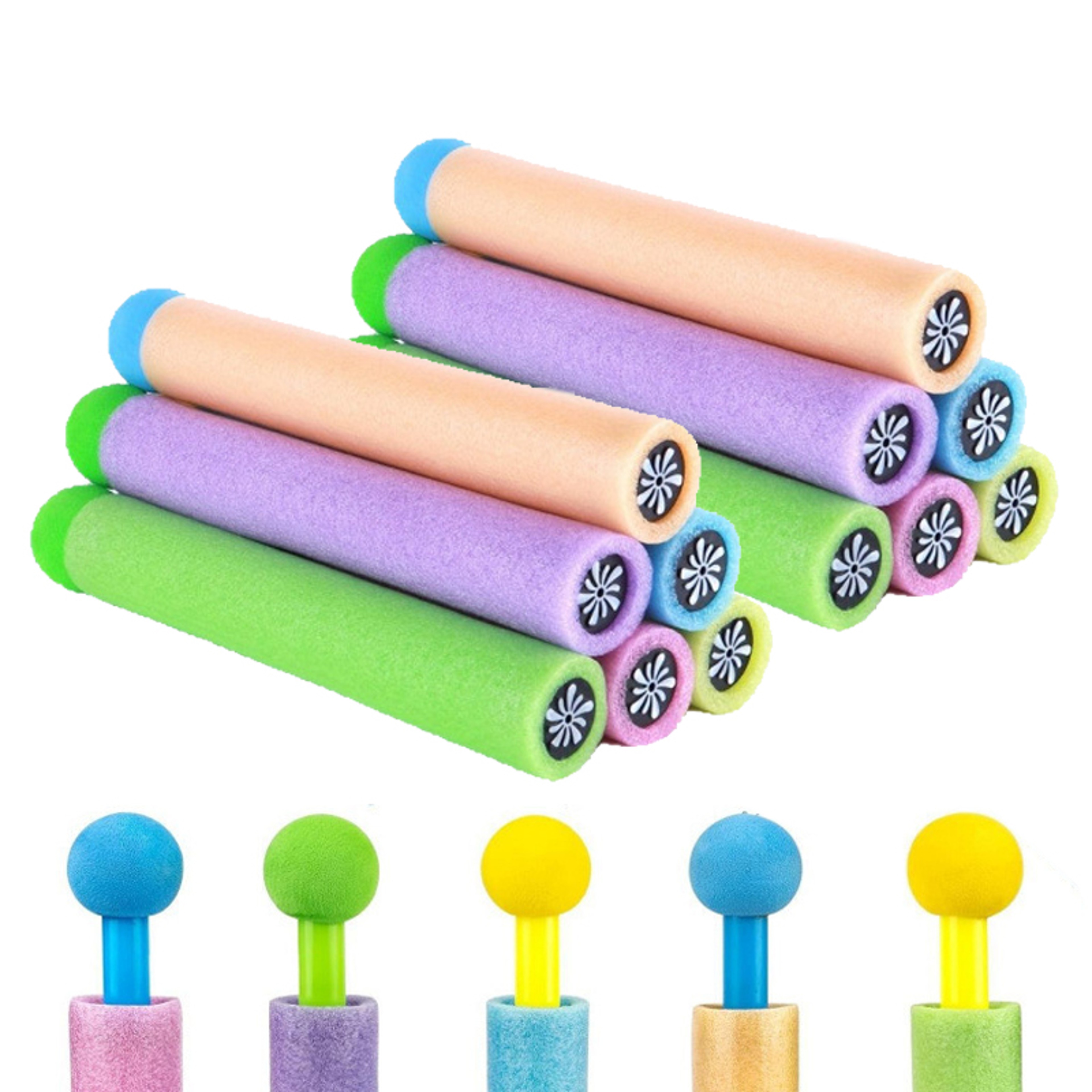 Foam Water Squirter Toys For Pool Beach And Summer Party Fun 4