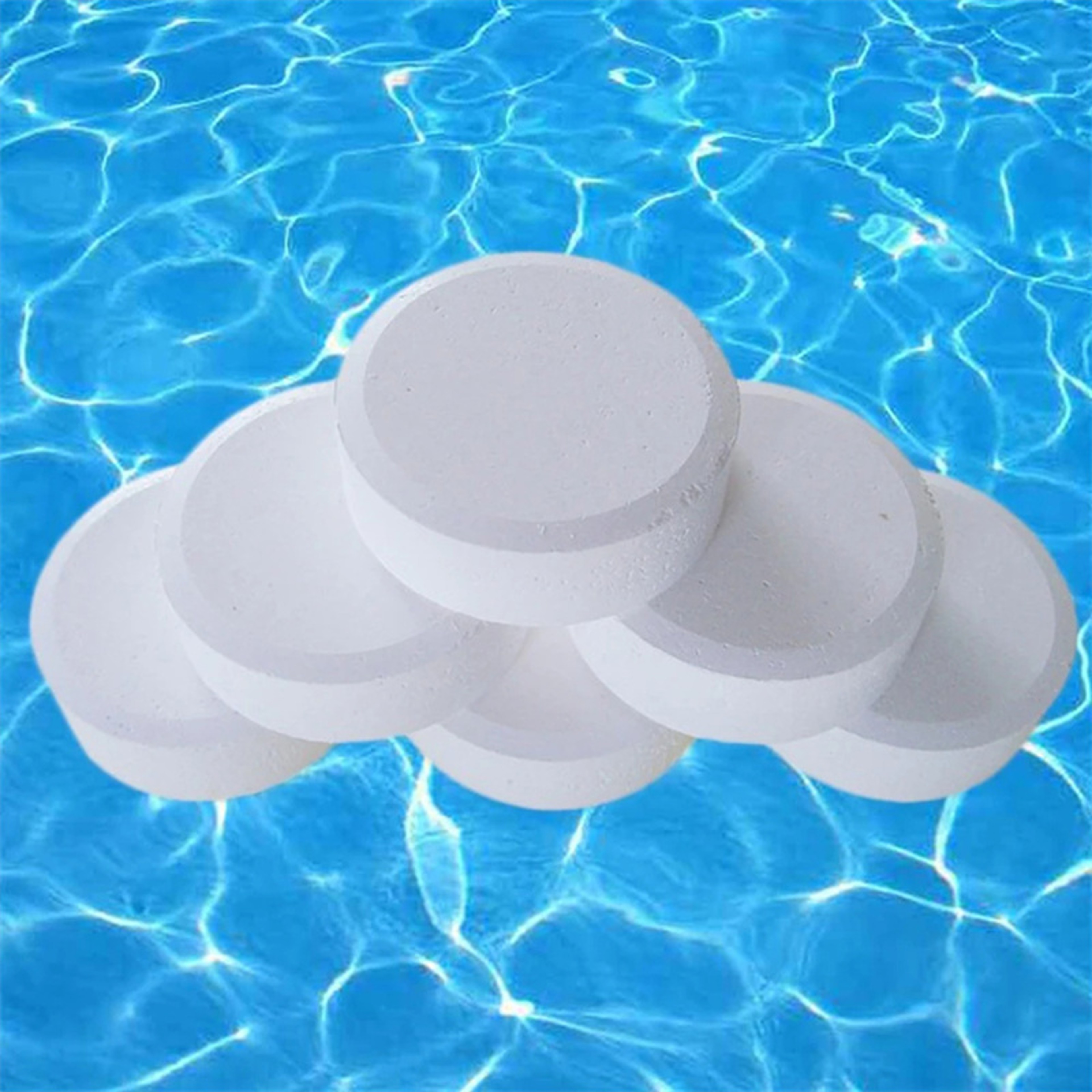Pool Cleaning Tablets Chlorine Bromine Spa and Swimming Pool Cleaner – view 5
