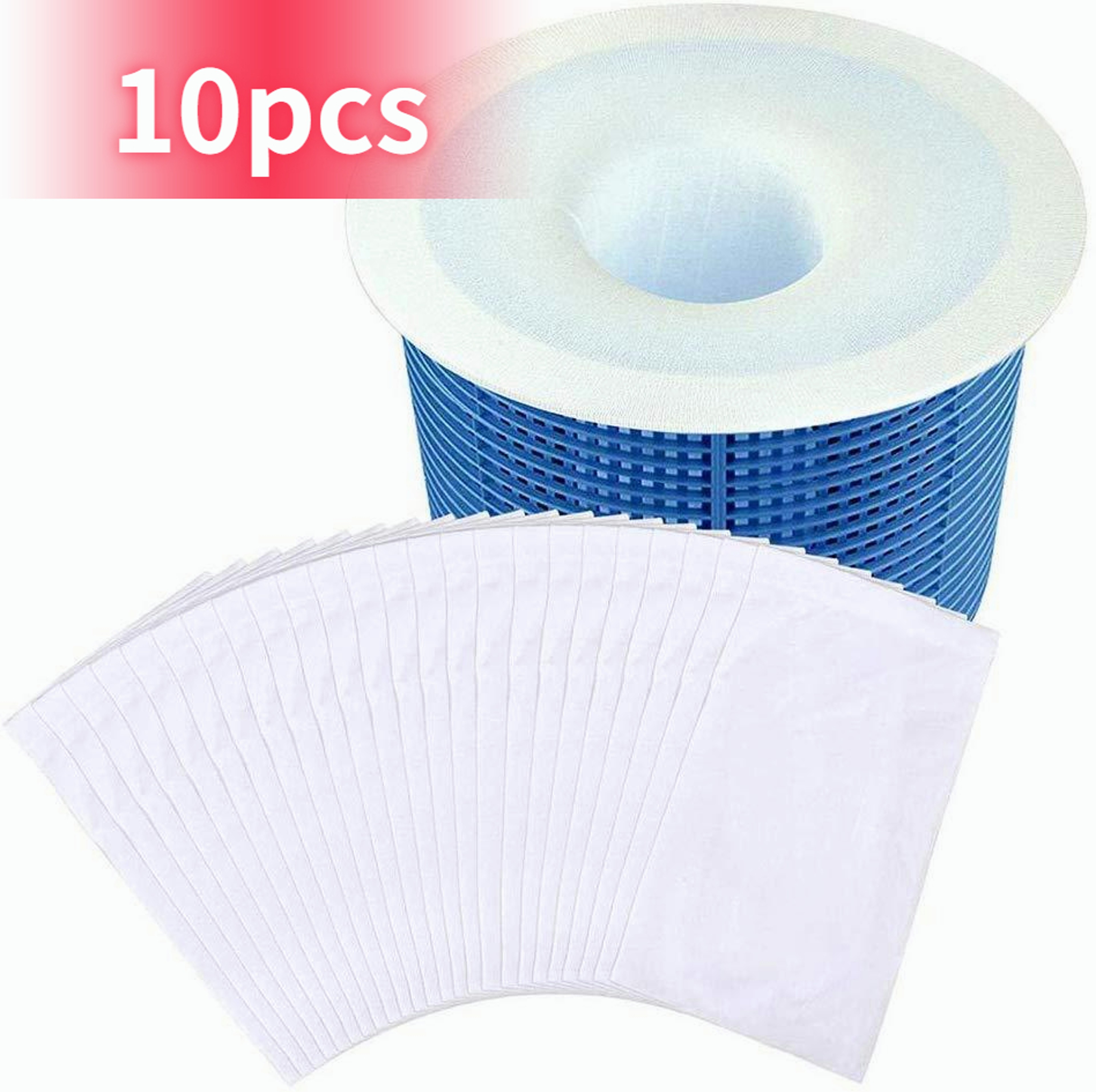 Reusable Pool Skimmer Socks Nylon Pool Filter Socks For Basket Debris Protection 7