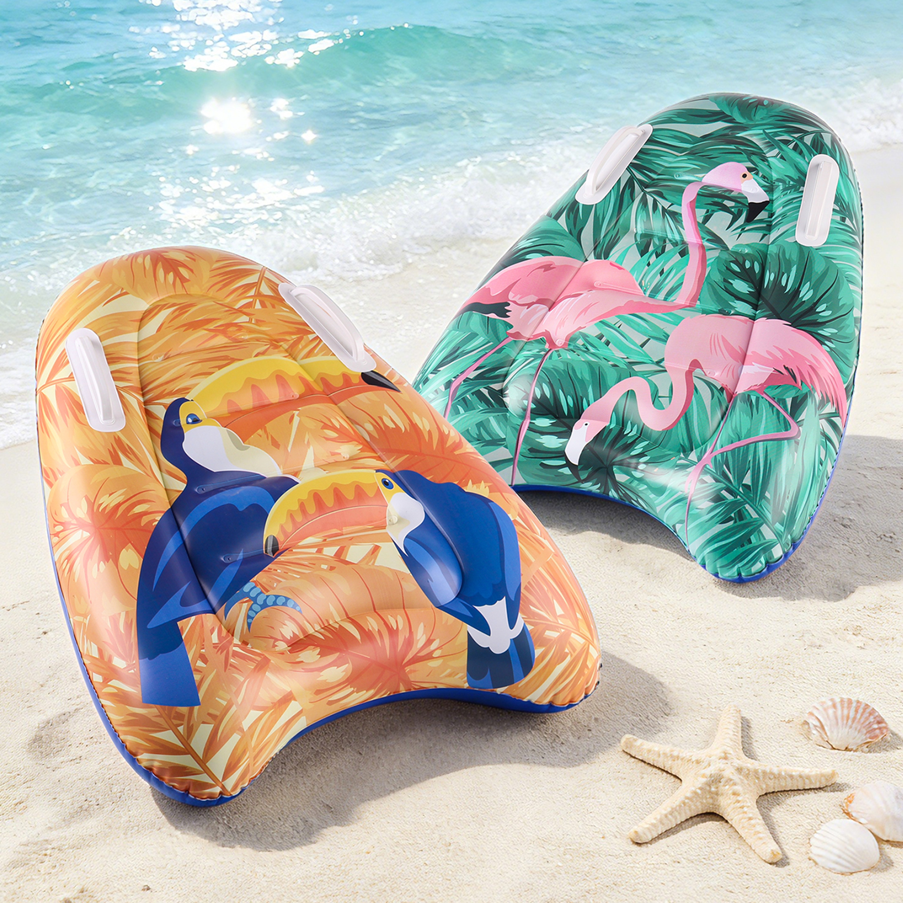 Tropical Inflatable Pool Float Lounger Water Hammock Chair for Adults – view 3