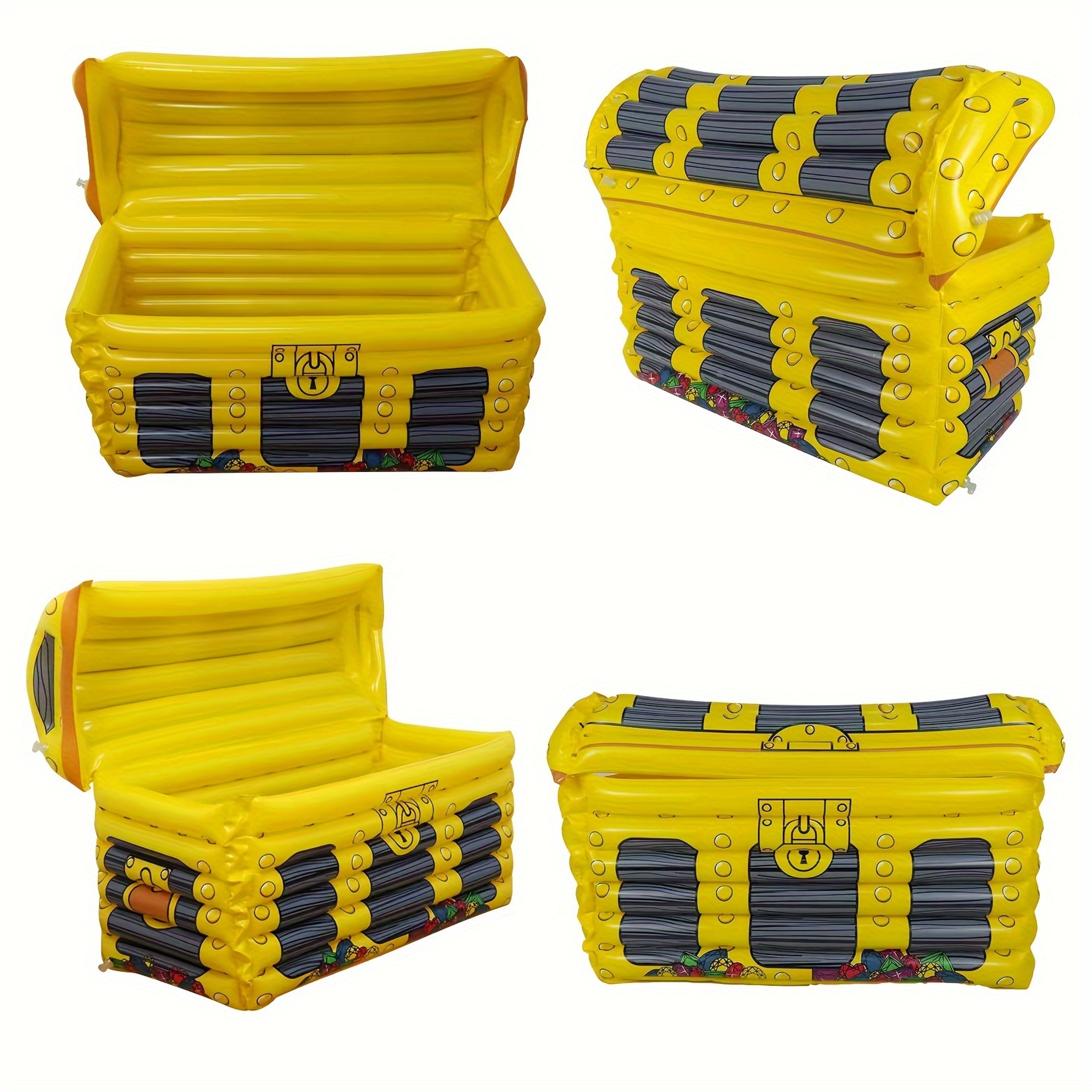 Inflatable Ice Bar Portable Cooler Tub & Toy Storage Organizer for Parties Picnics Kids – view 4