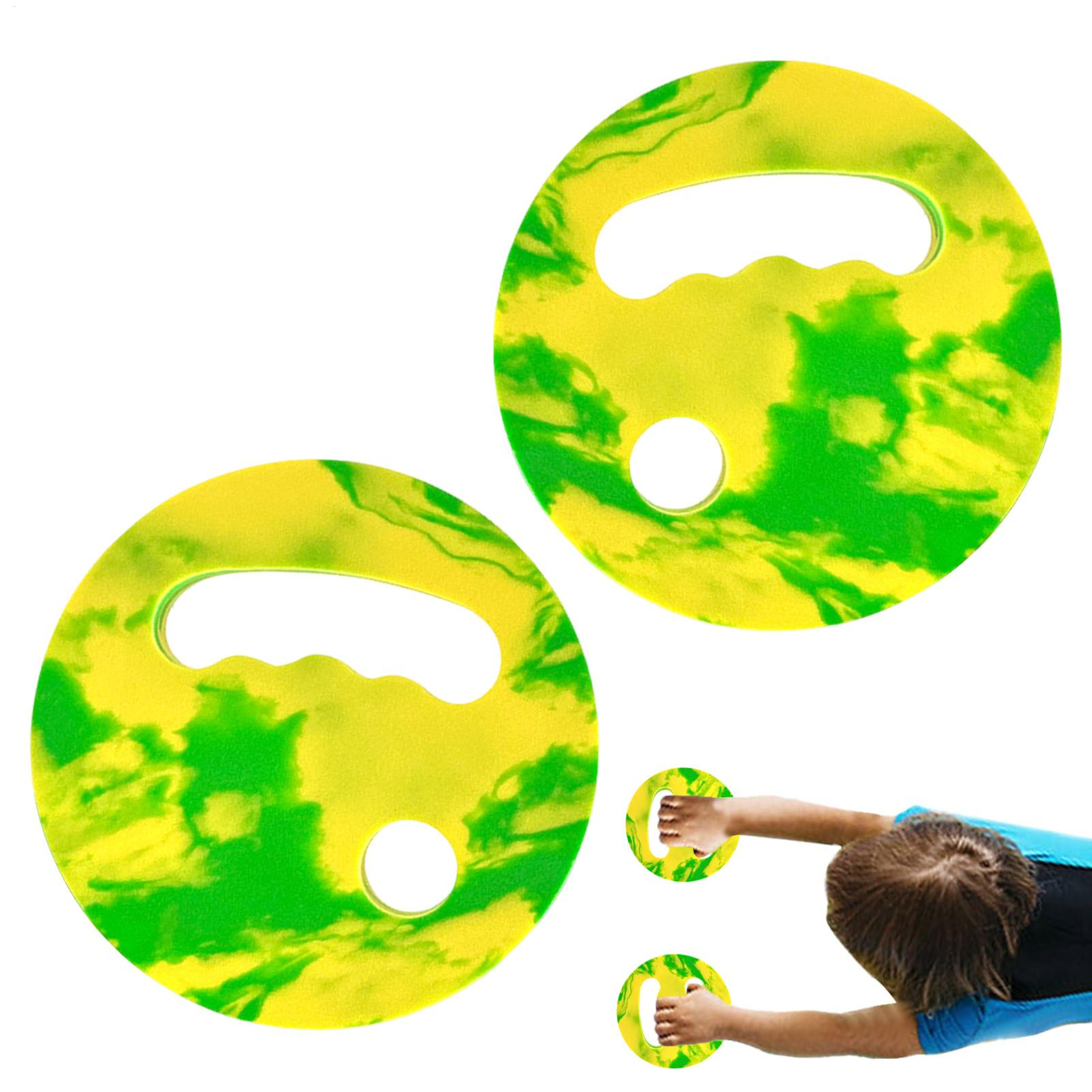 Swim Paddles Soft Grip Hand Paddles Professional Training Board for Beginners – view 2