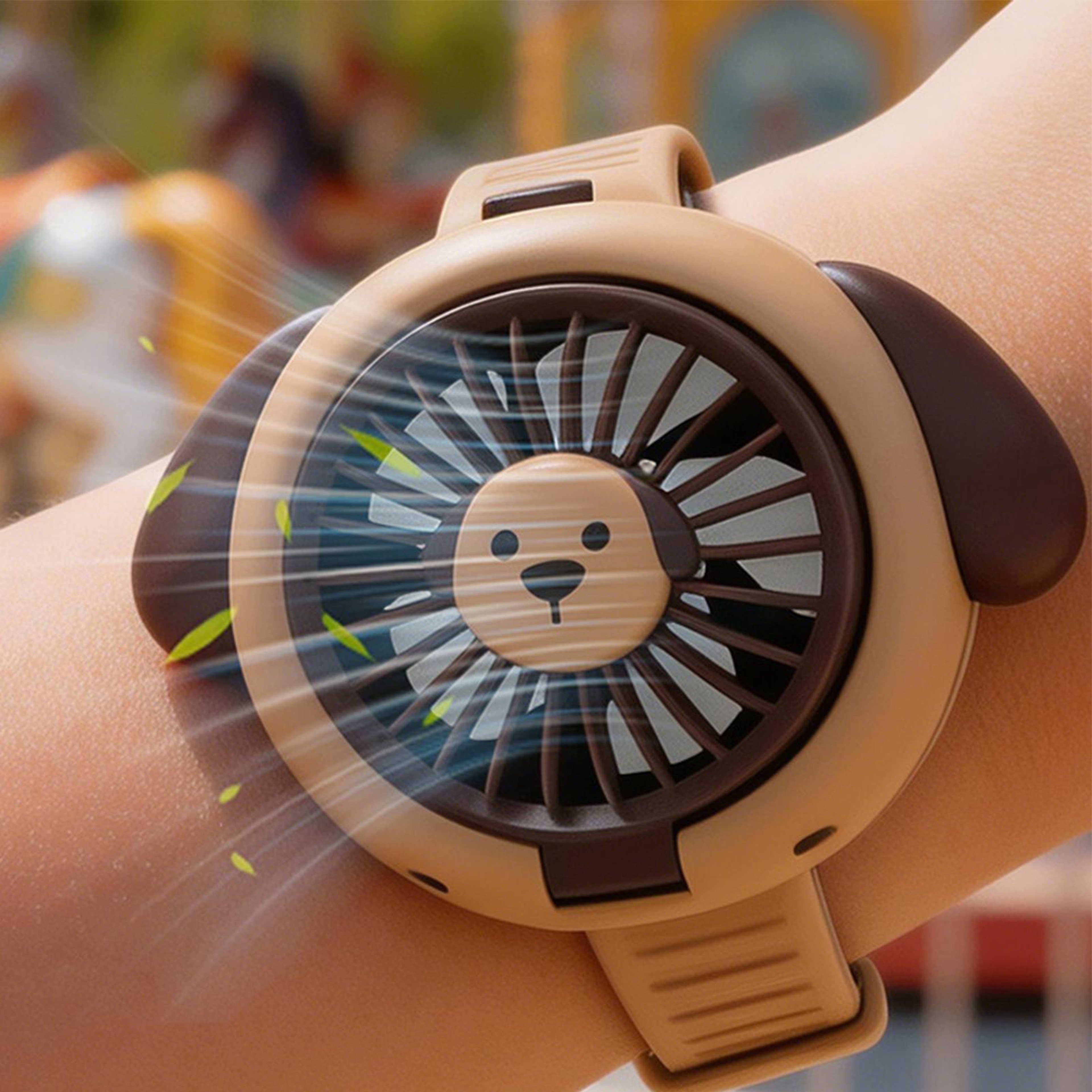 Wearable Wrist Portable Fan Rechargeable Mini Cooler 0