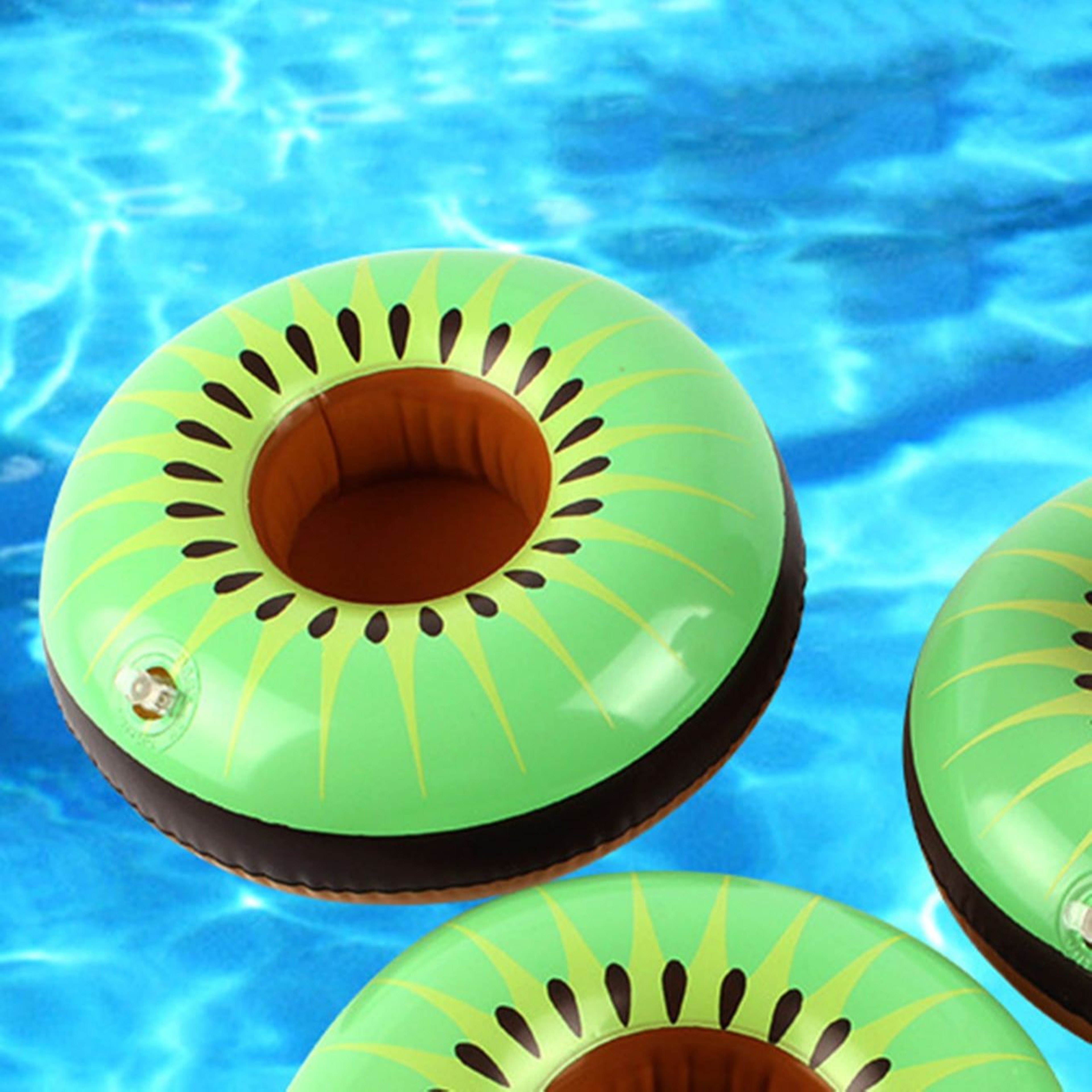 Inflatable Pool Drink Holder Float Cup Coaster for Swimming Pool Parties – view 5
