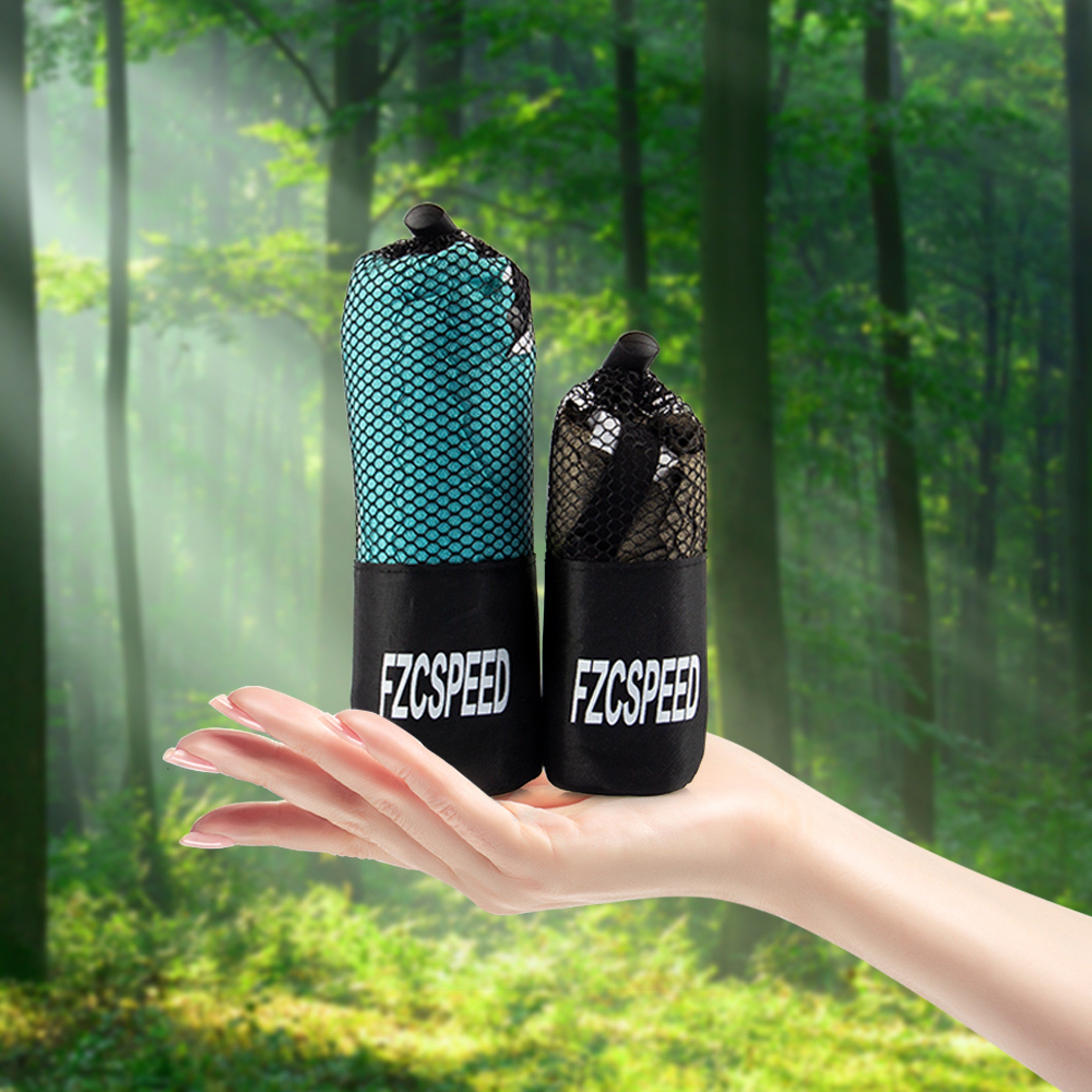 Quick Dry Microfiber Travel Towel For Camping Beach Gym And Backpacking 3