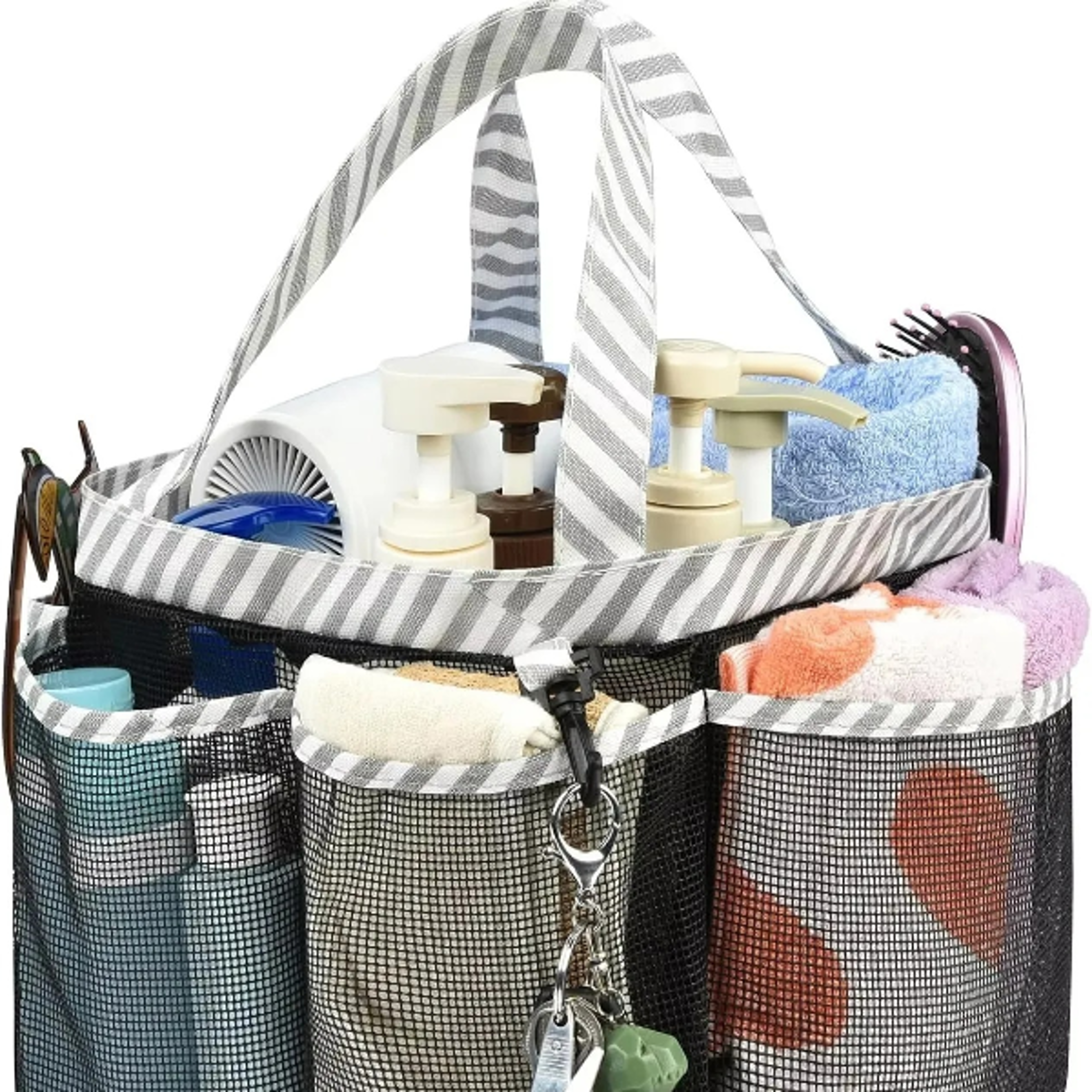 Quick Dry Mesh Shower Caddy Tote for College Dorms and Travel
