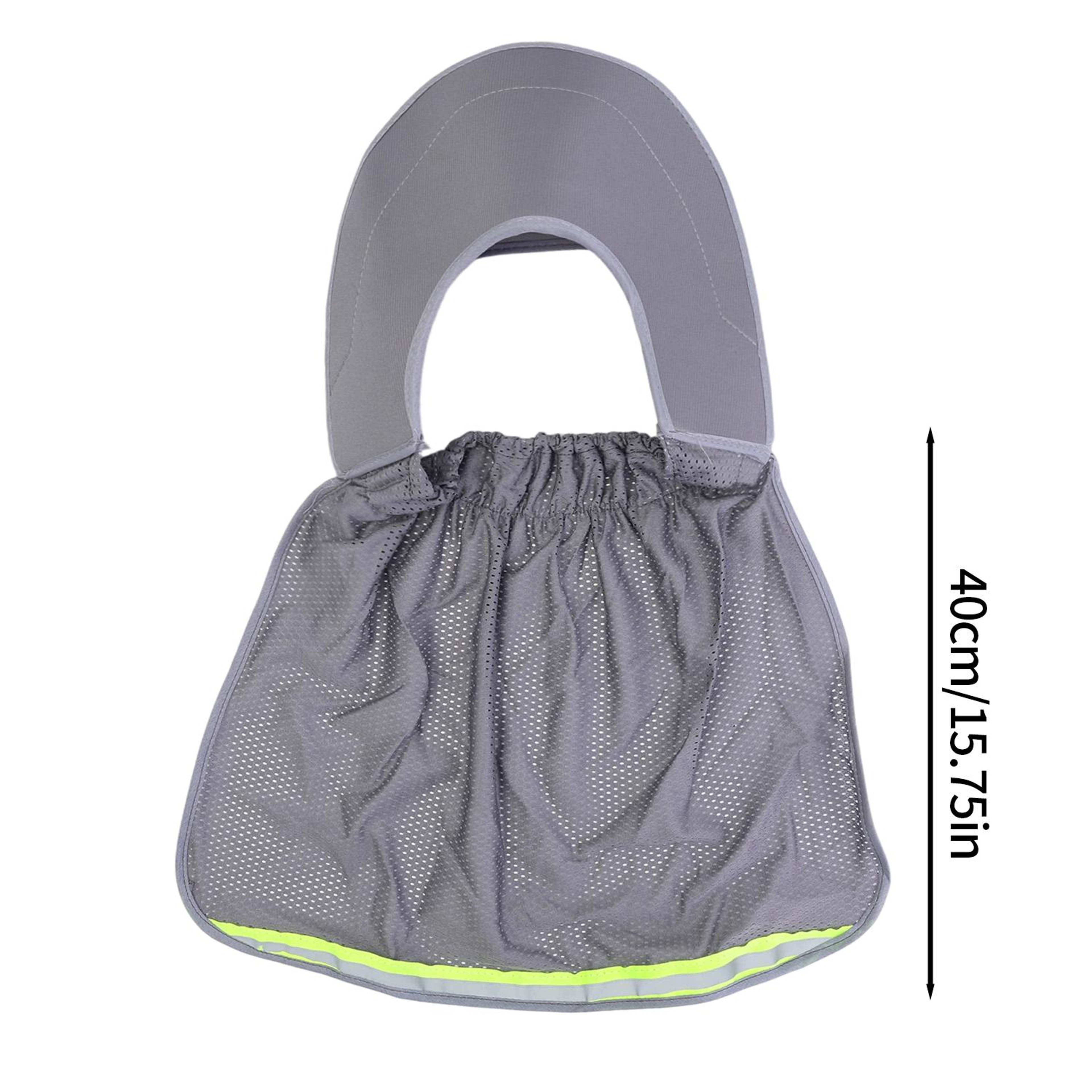 Hard Hat Sun Shield With Reflective Mesh Neck Protection 7