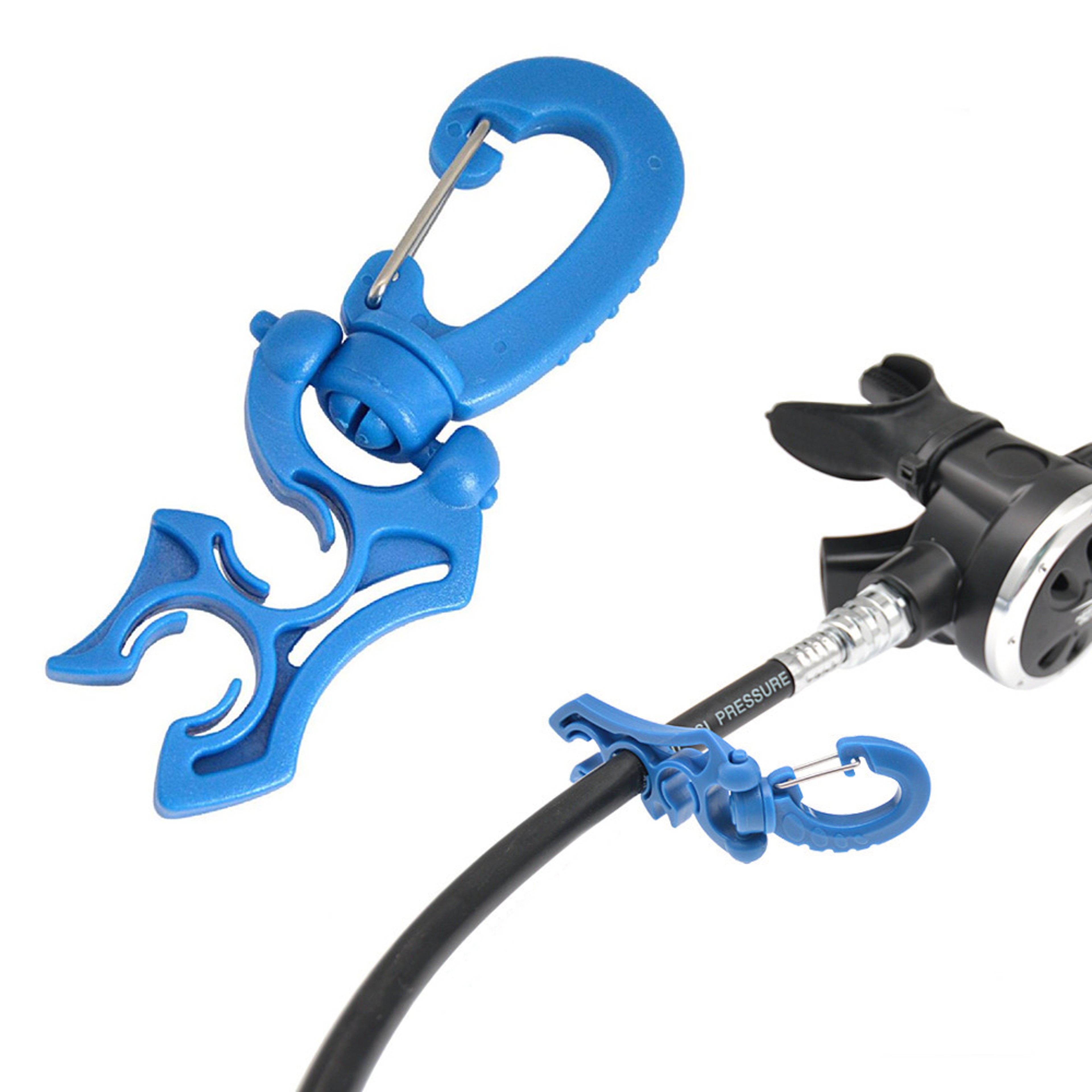 Scuba BCD Regulator Hose Holder Clip For Diving And Snorkeling 2