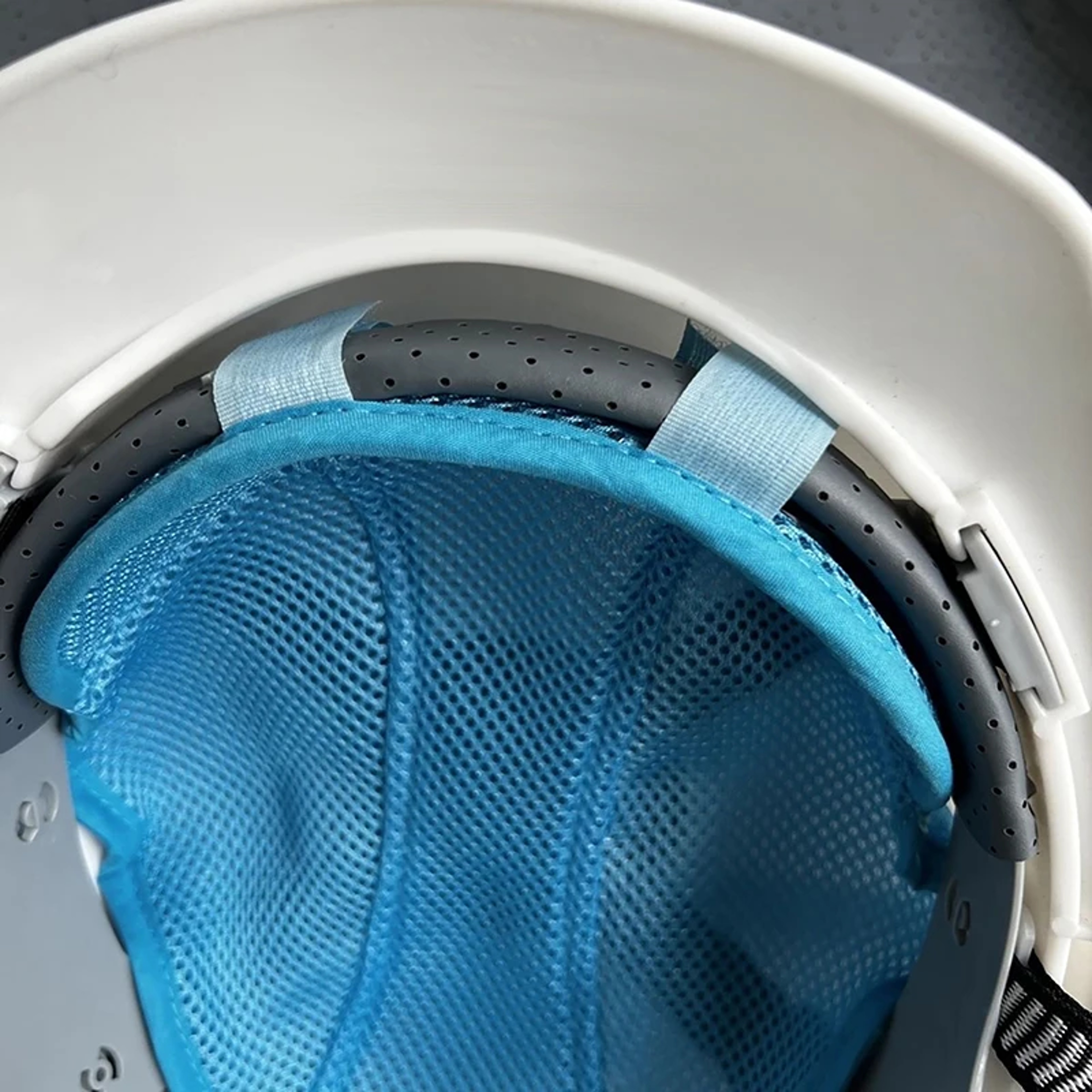 Cooling Helmet Liner Sweat Absorbing Breathable Mesh Safety Cap Pad 4