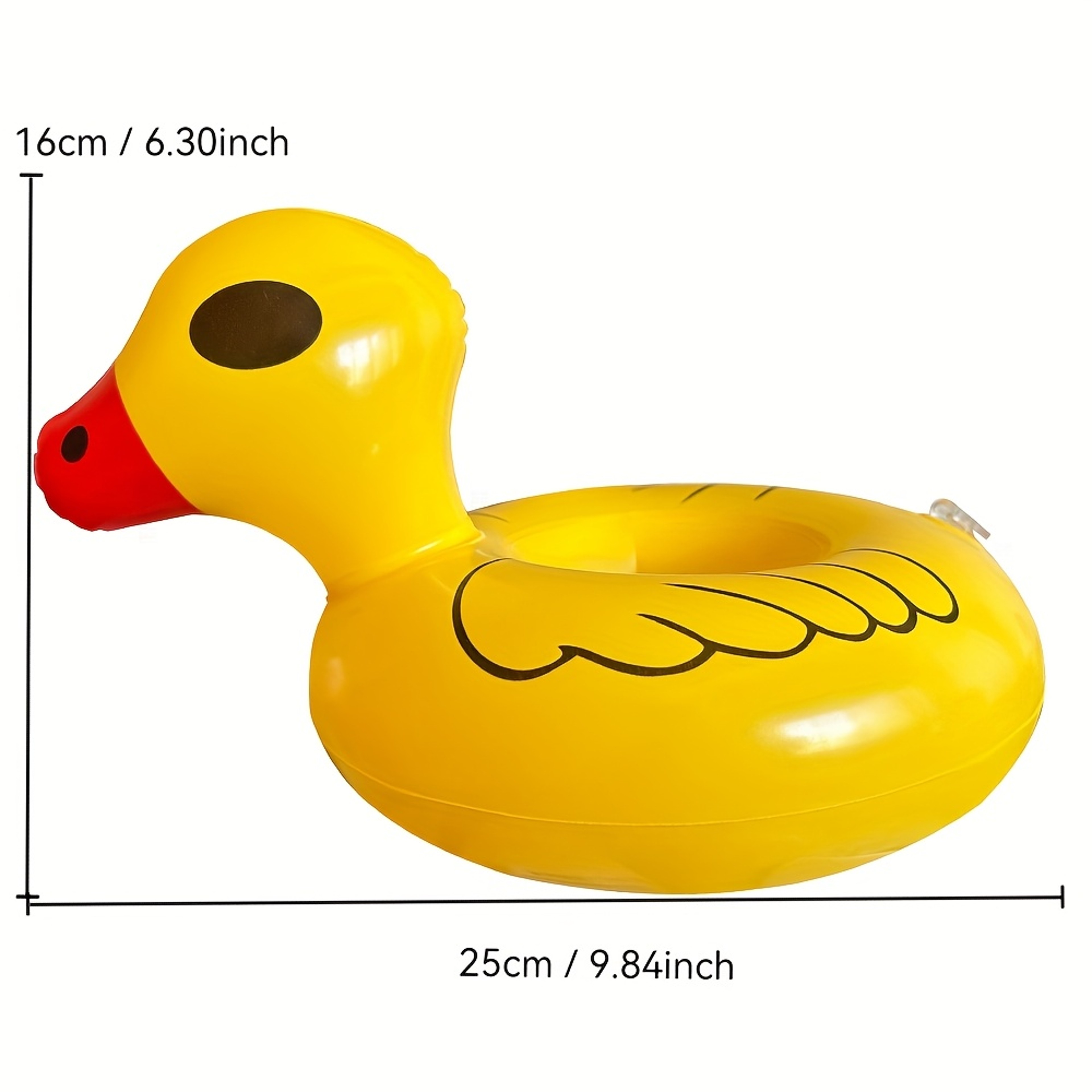 Inflatable Flamingo Drink Holder Pool Float For Summer Parties 4