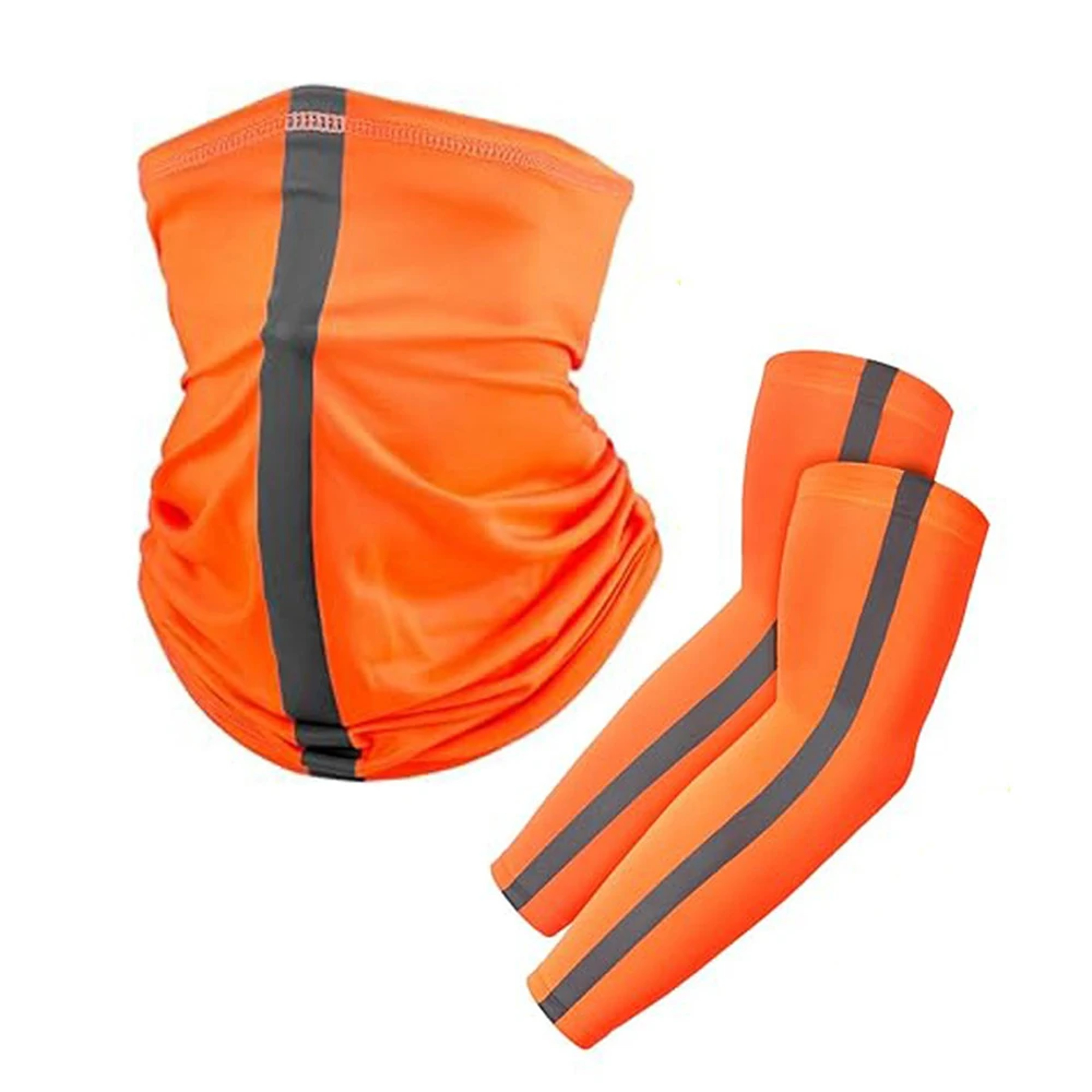 Reflective UV Face Mask And Sun Protection Suit Set For Cycling 7