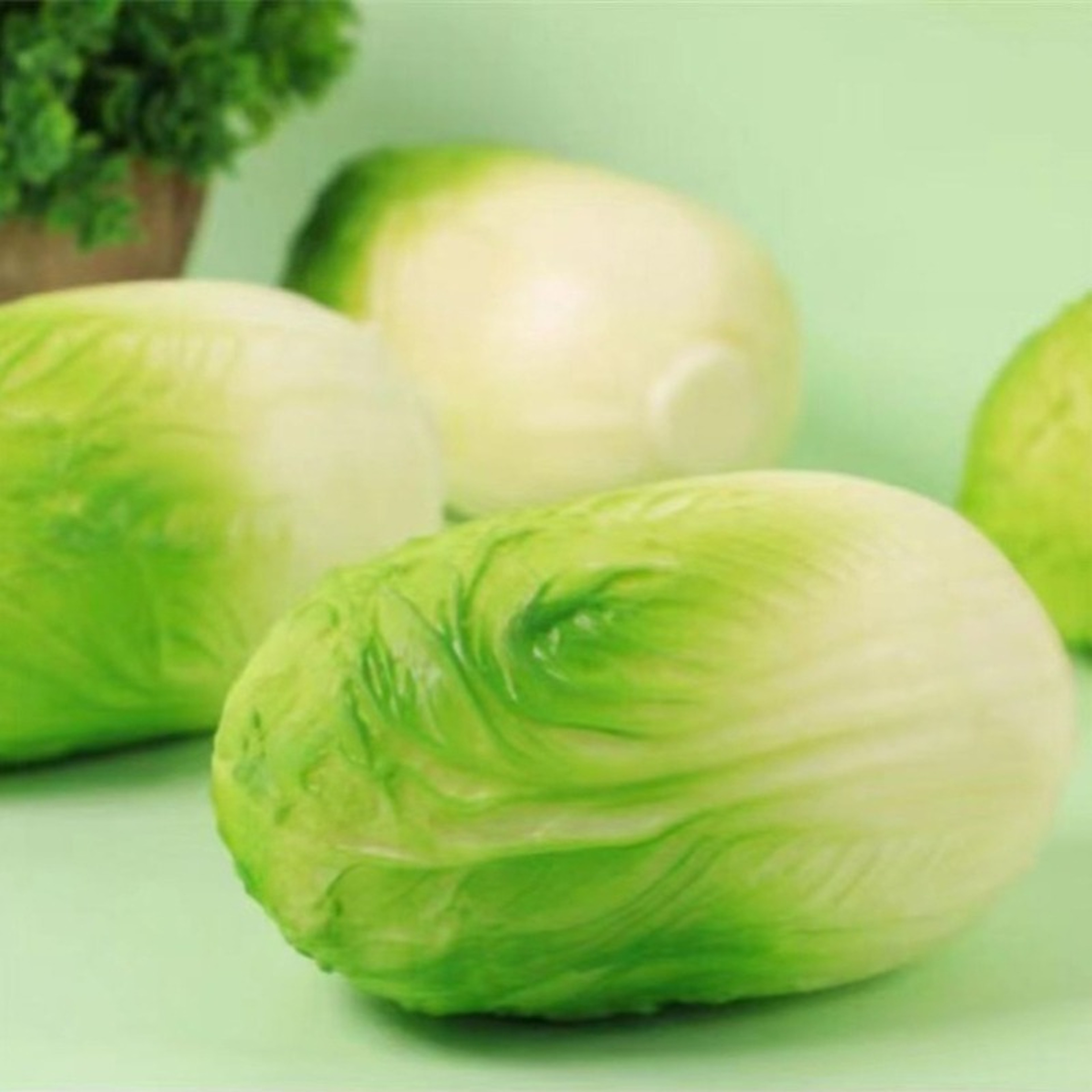 Realistic Cabbage Squishy Toy Soft Stress Relief Fidget Squeeze Toy – view 3