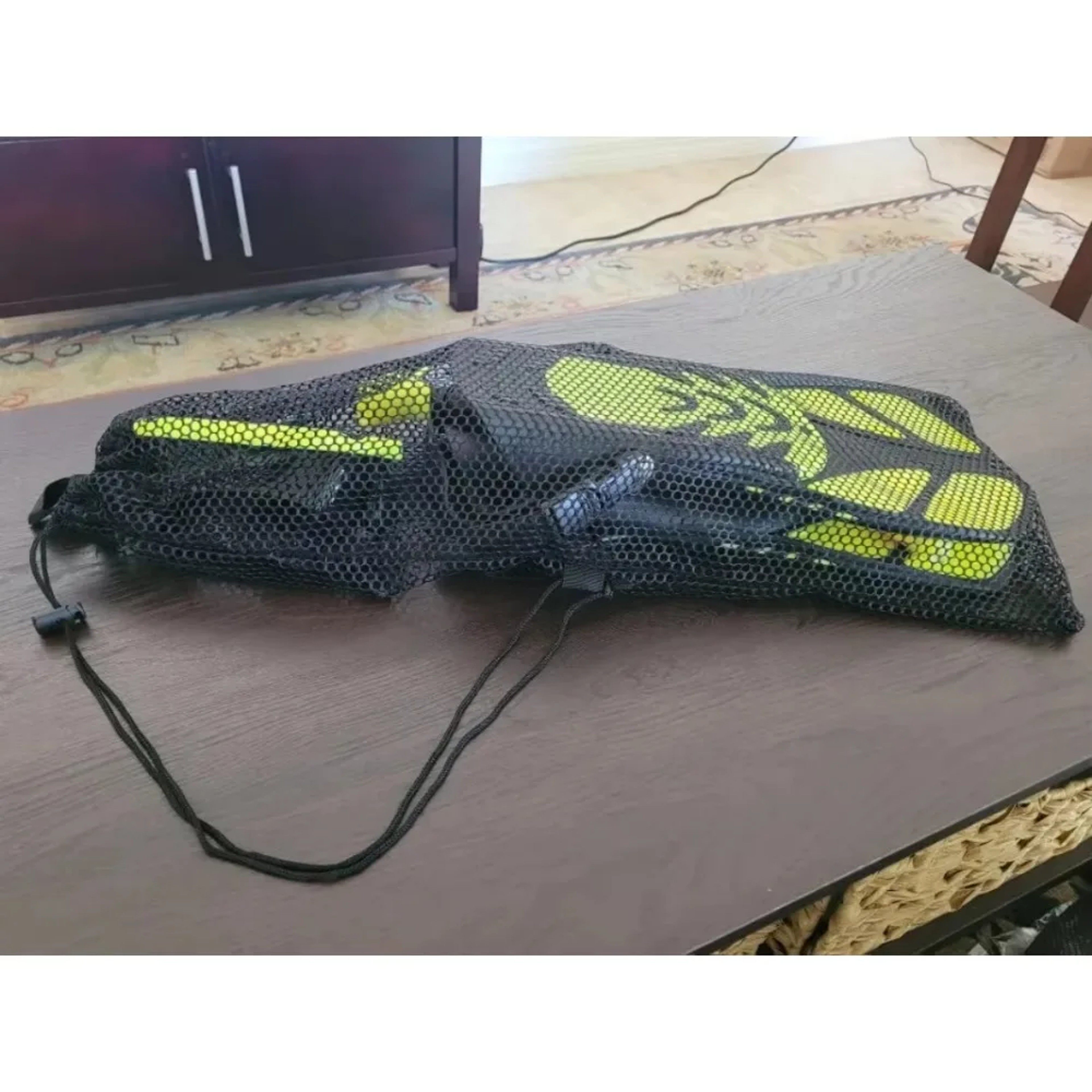 Quick Dry Mesh Snorkel Gear Bag for Swim Dive and Beach Travel – view 4