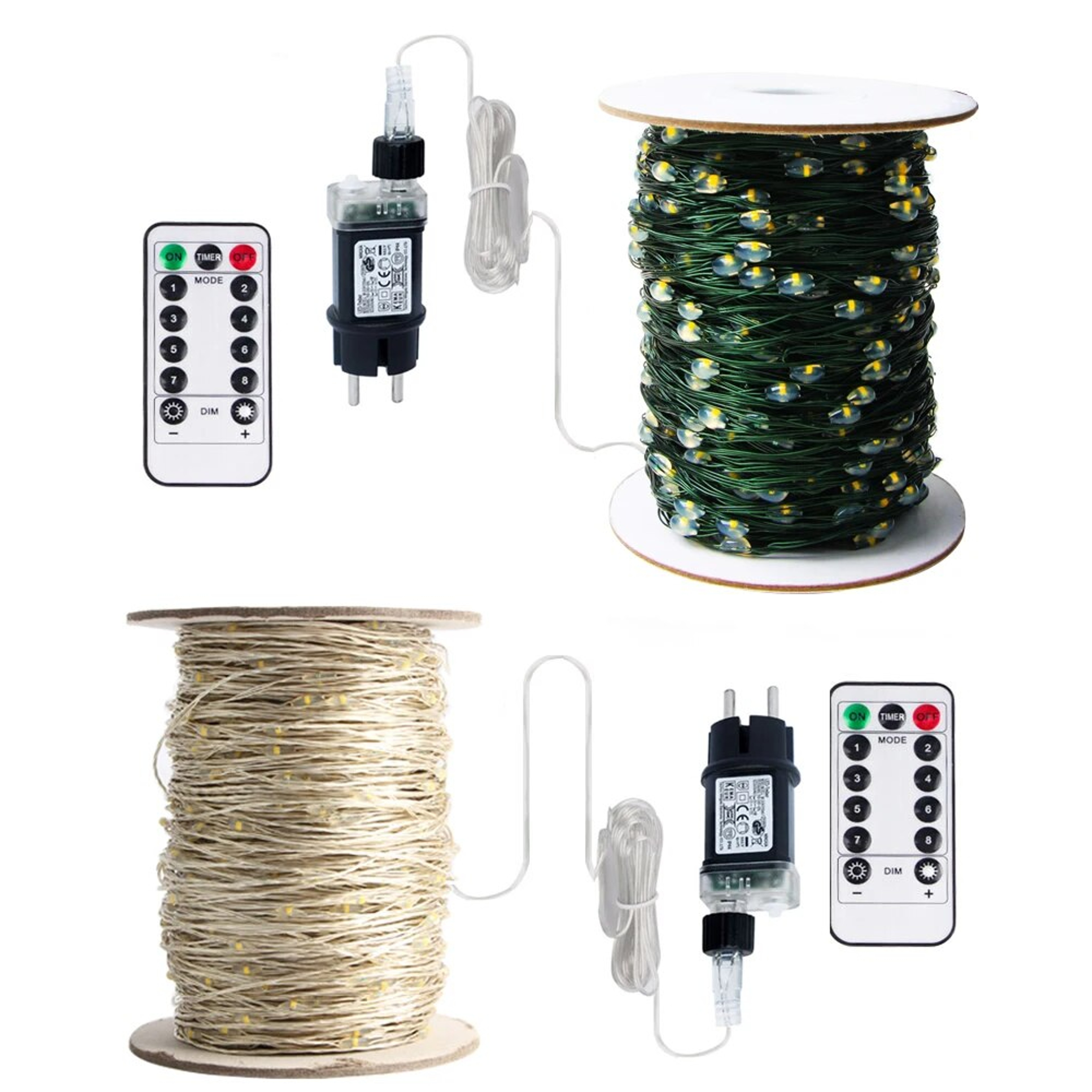 g3oR100MLEDStringLightsSilverWireFairyLightsGarlandForOutdoorNewYearChristmasPartyStr