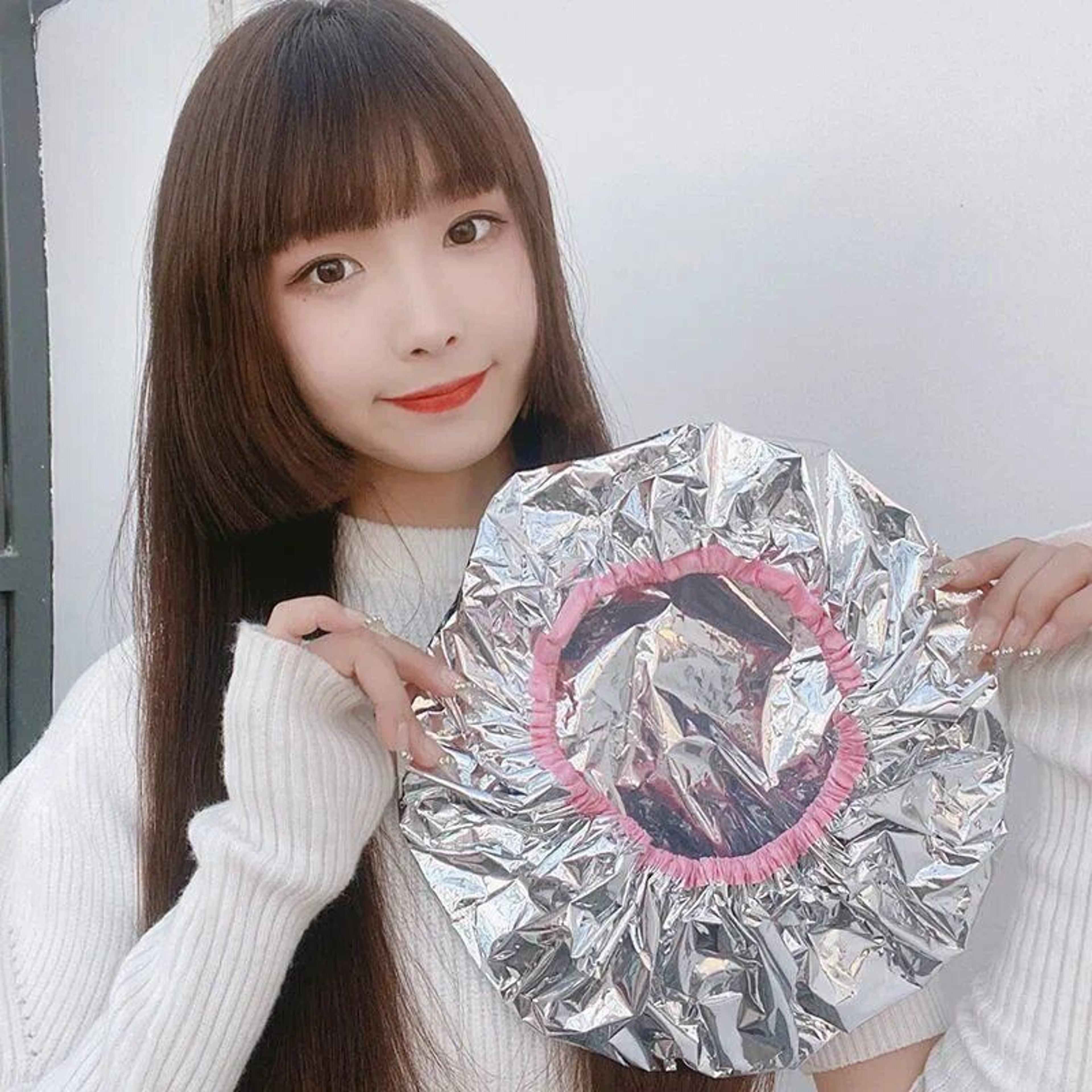 Portable Hair Salon SelfHeating Cap Tin Foil Steam Hair Mask for Deep Conditioning  Oil Baking Tr
