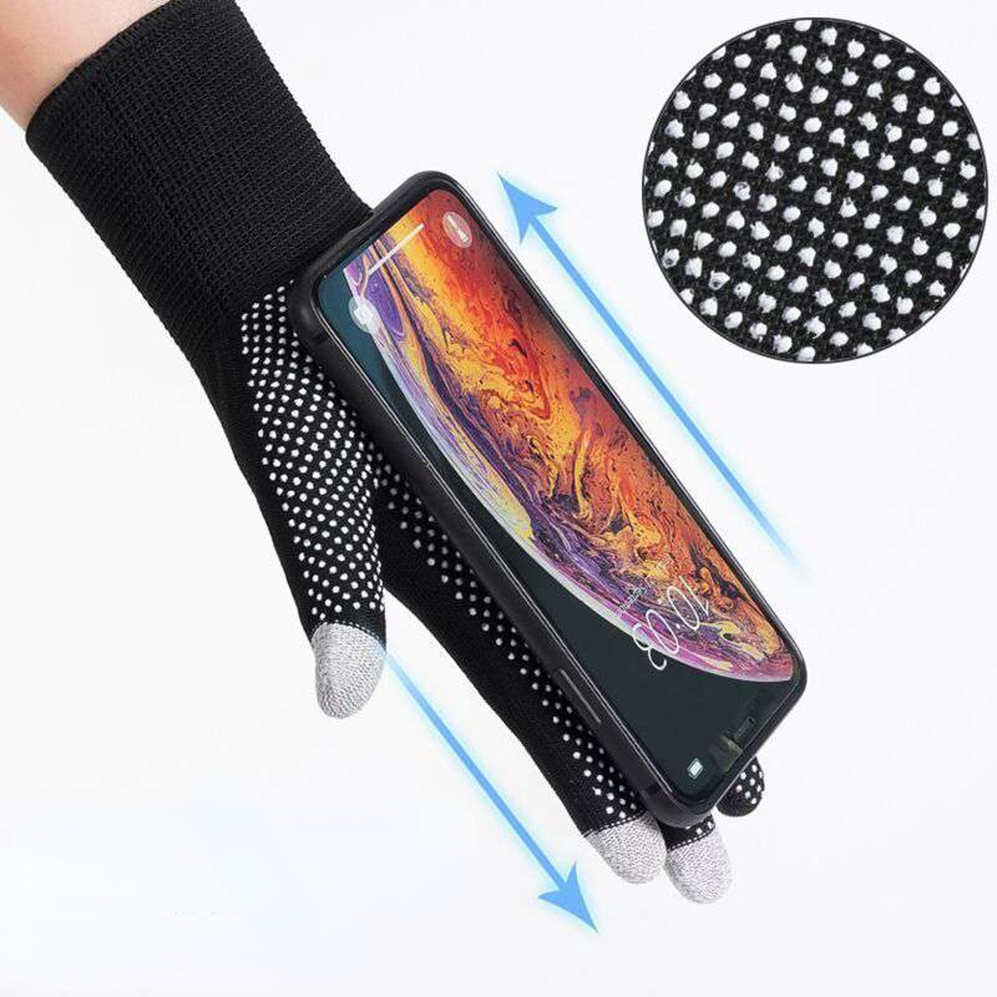 Sun Protection Gloves – Breathable Touchscreen Gloves for Cycling, Running & Outdoor Sports (Men & Women) – view 5