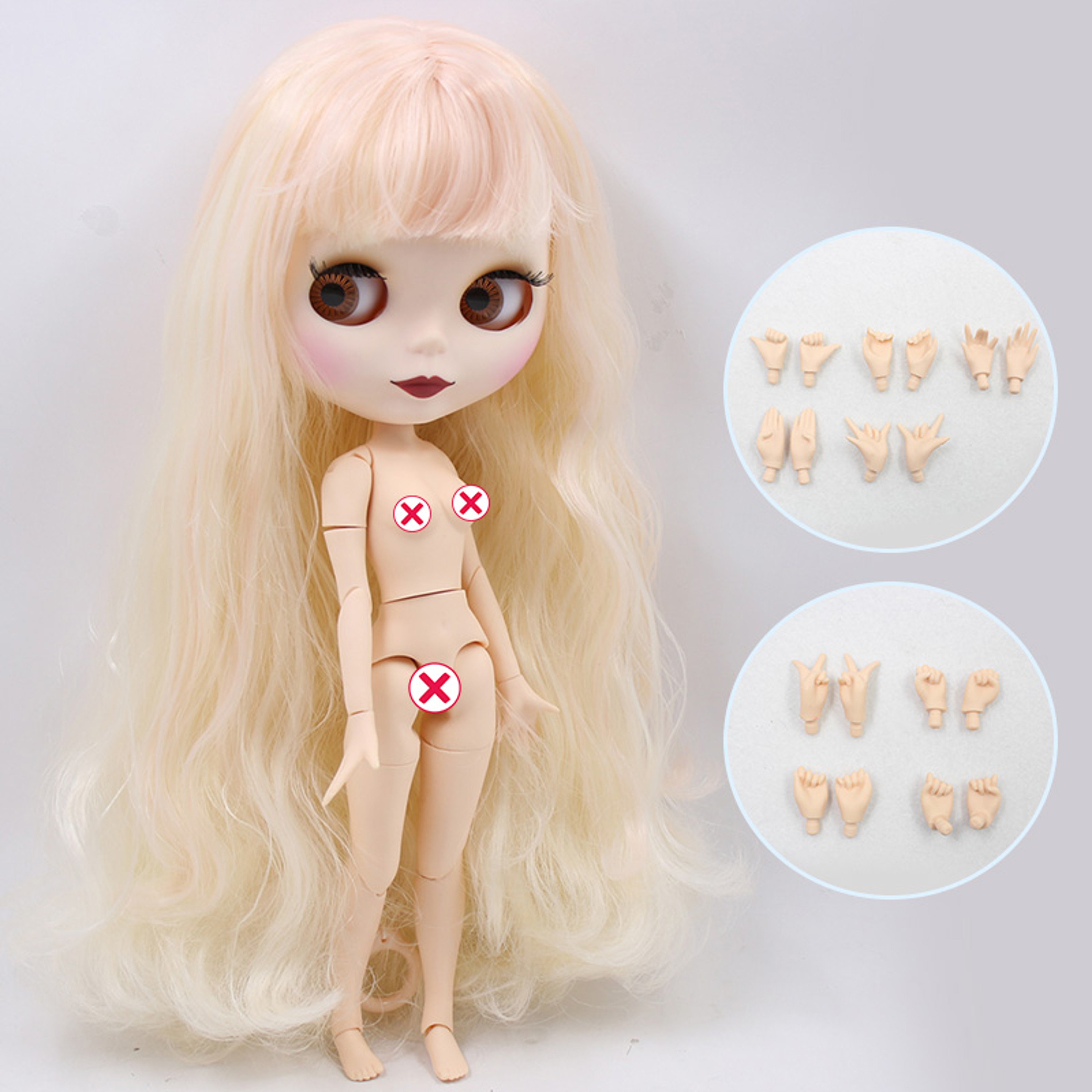DIY Changeable ICY DBS Blyth Doll, 1/6 Scale BJD Toy with OB24 Ball Joint Body Anime Girl Collectible – view 11
