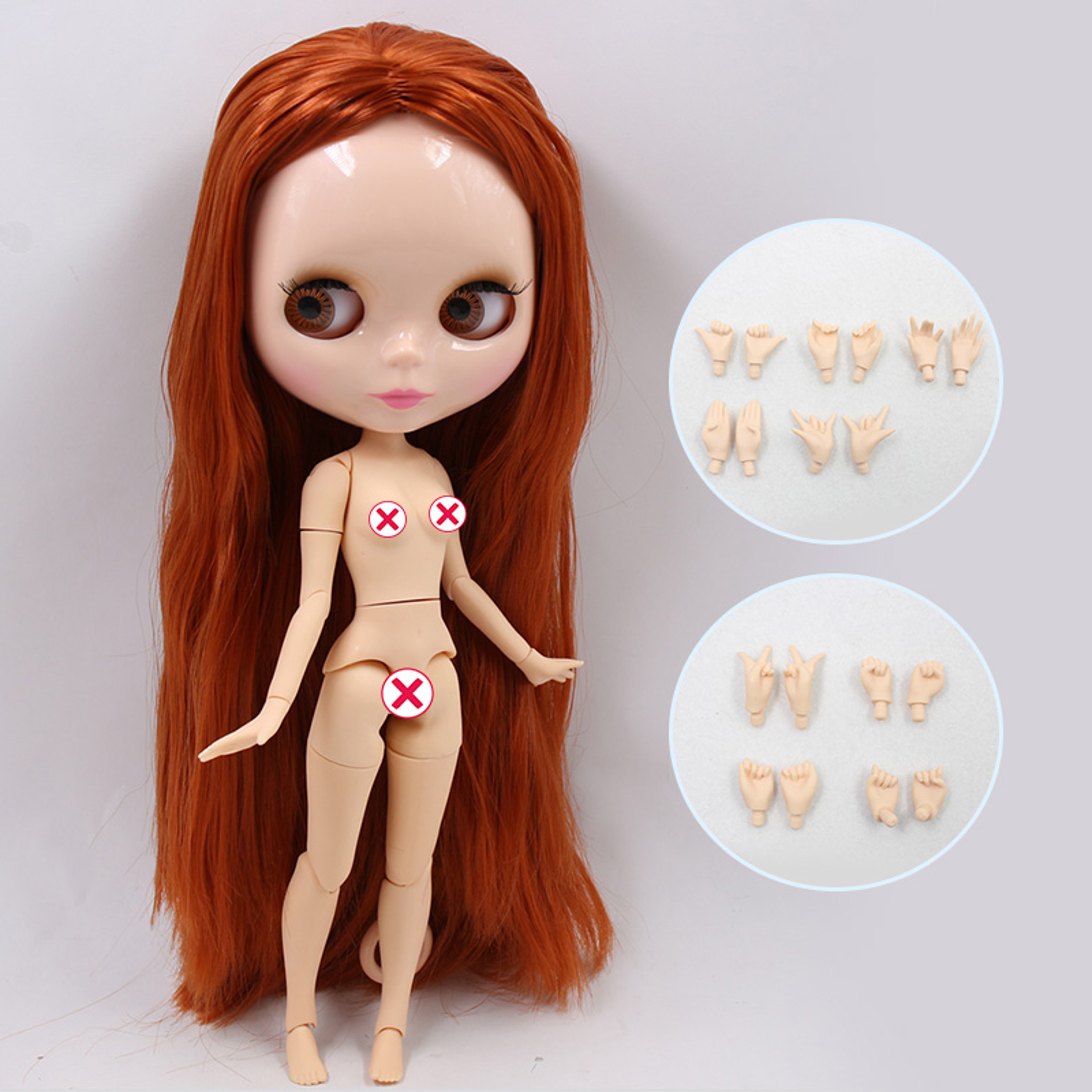 DIY Changeable ICY DBS Blyth Doll, 1/6 Scale BJD Toy with OB24 Ball Joint Body Anime Girl Collectible – view 14