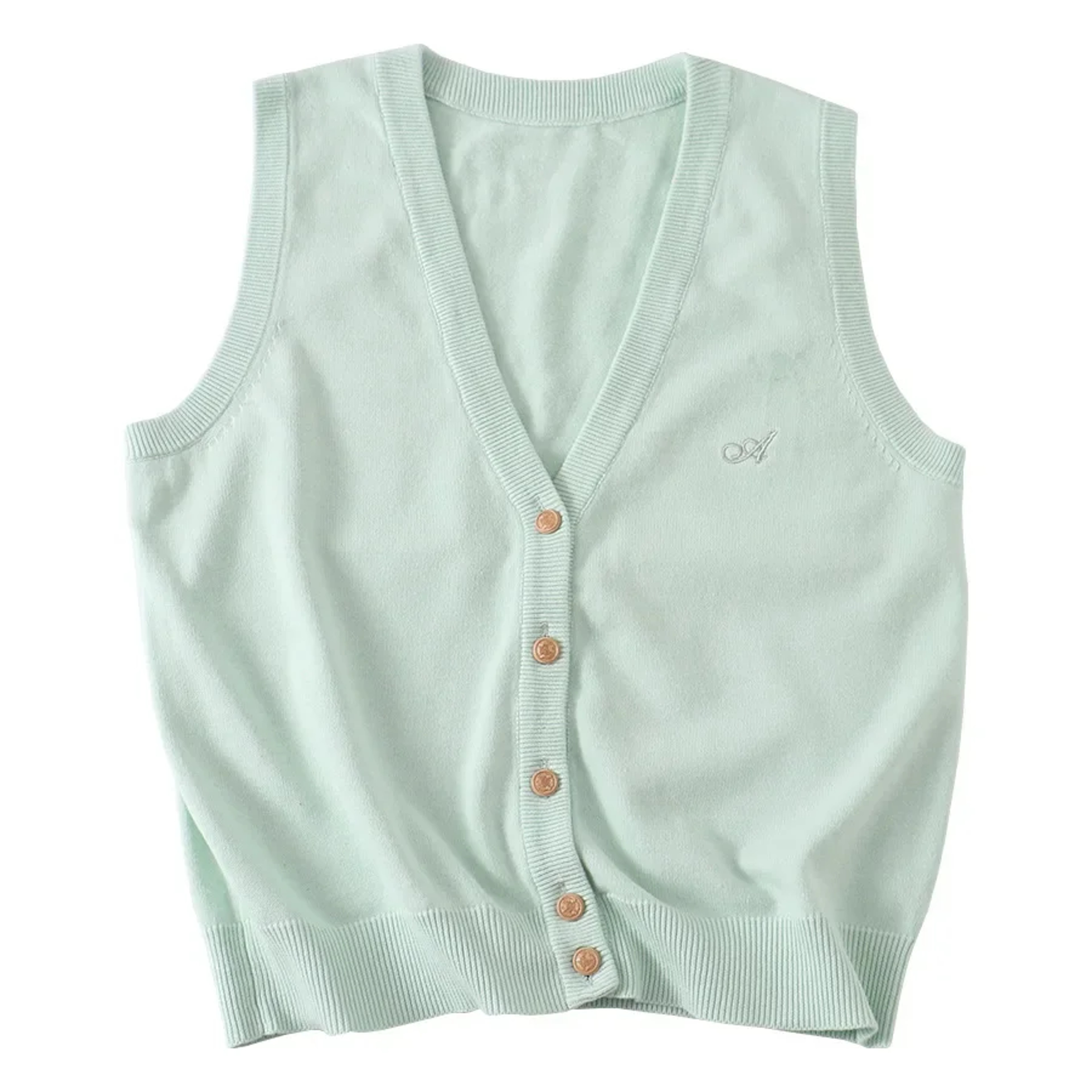 JK Uniform Knit Vest Gyaru School Cardigan Girls Preppy Sweater Vest For High School Class Autumn F 5