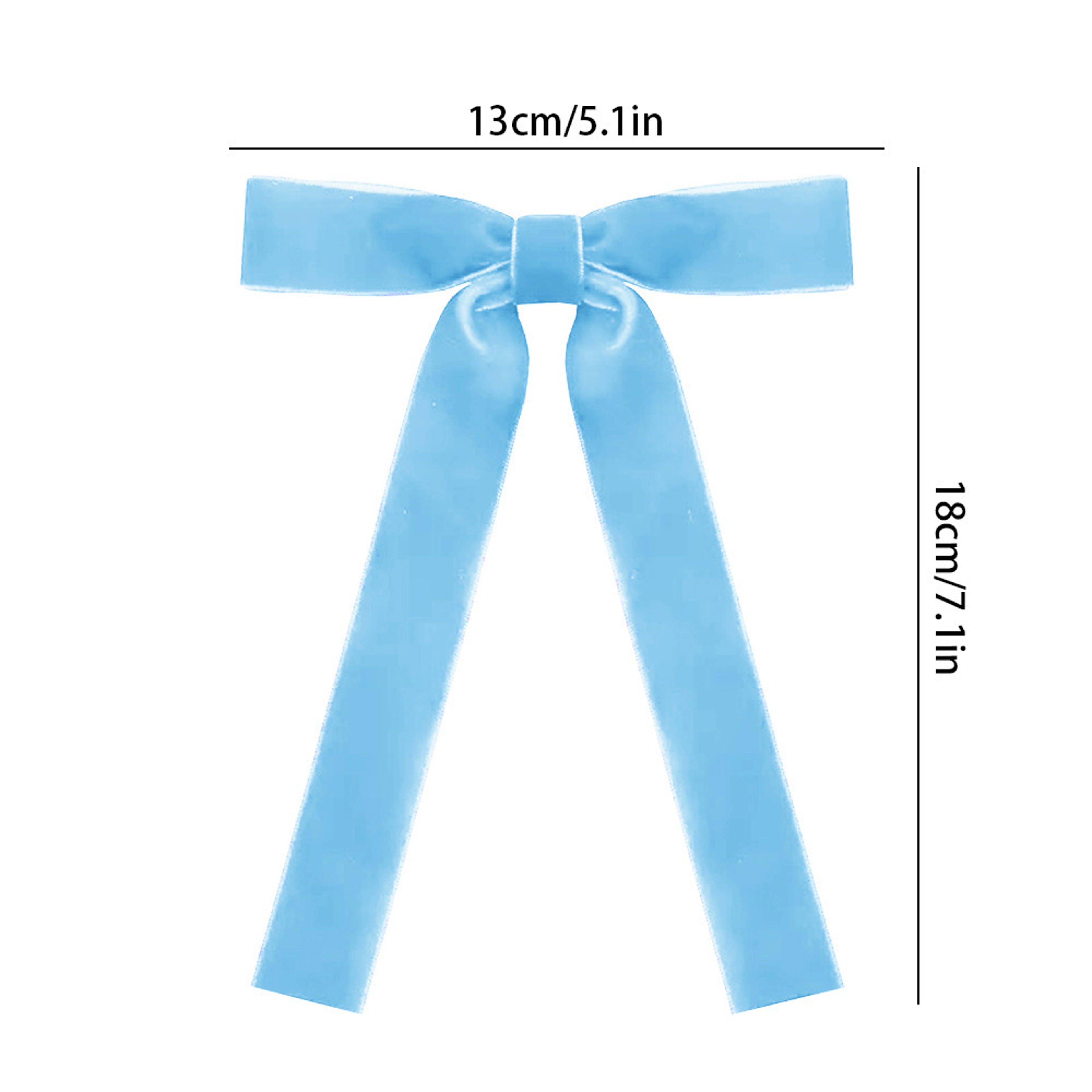 Vintage Velvet Bows, DIY Christmas Tree Decoration, Ribbon Bow Cable Tie, Gift Wrapping Christmas Decorations – view 12