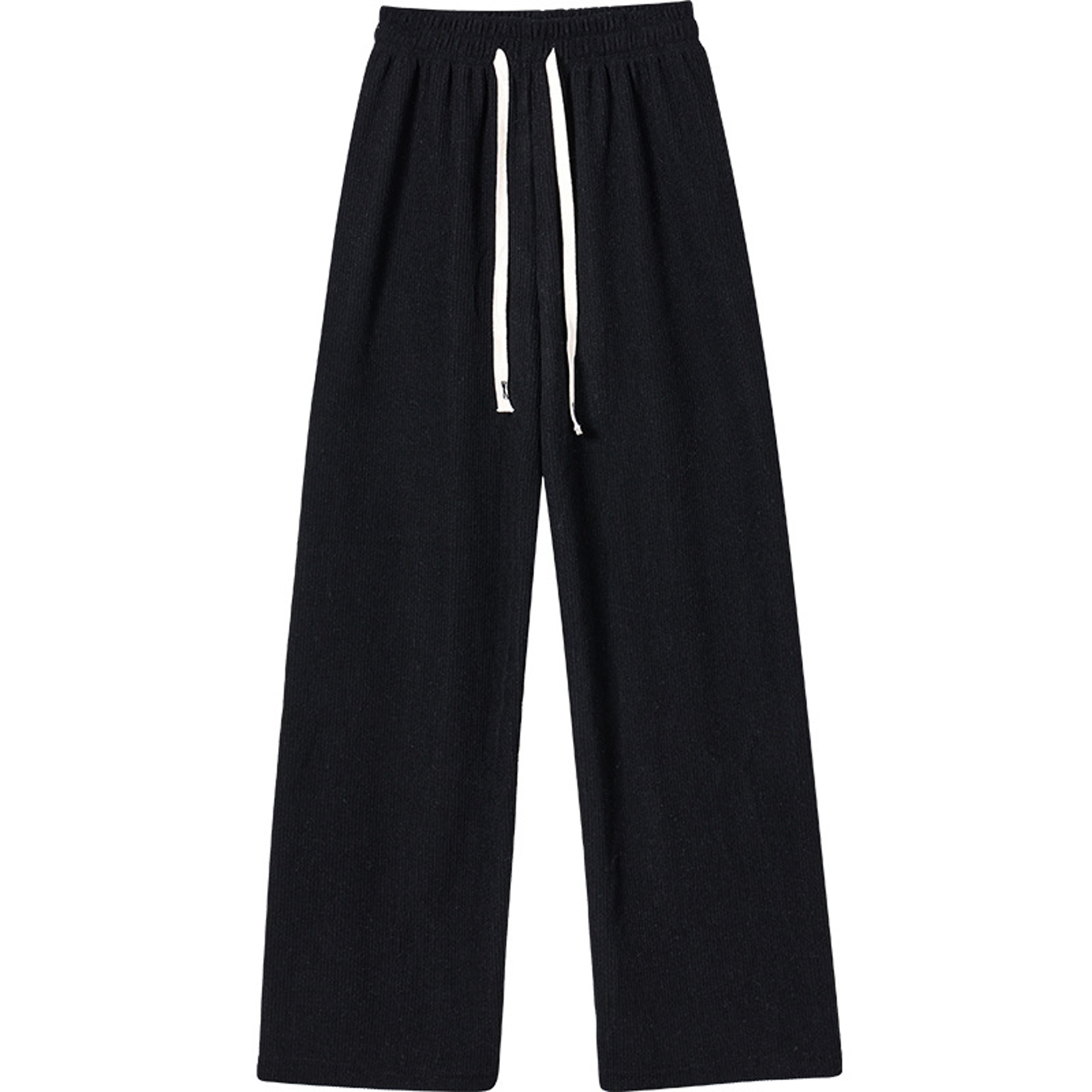 Winter Women Fleece Pants, Wide Leg Trousers, Thicken Warm Elastic Waist, Casual Loose Long Bottoms – view 6