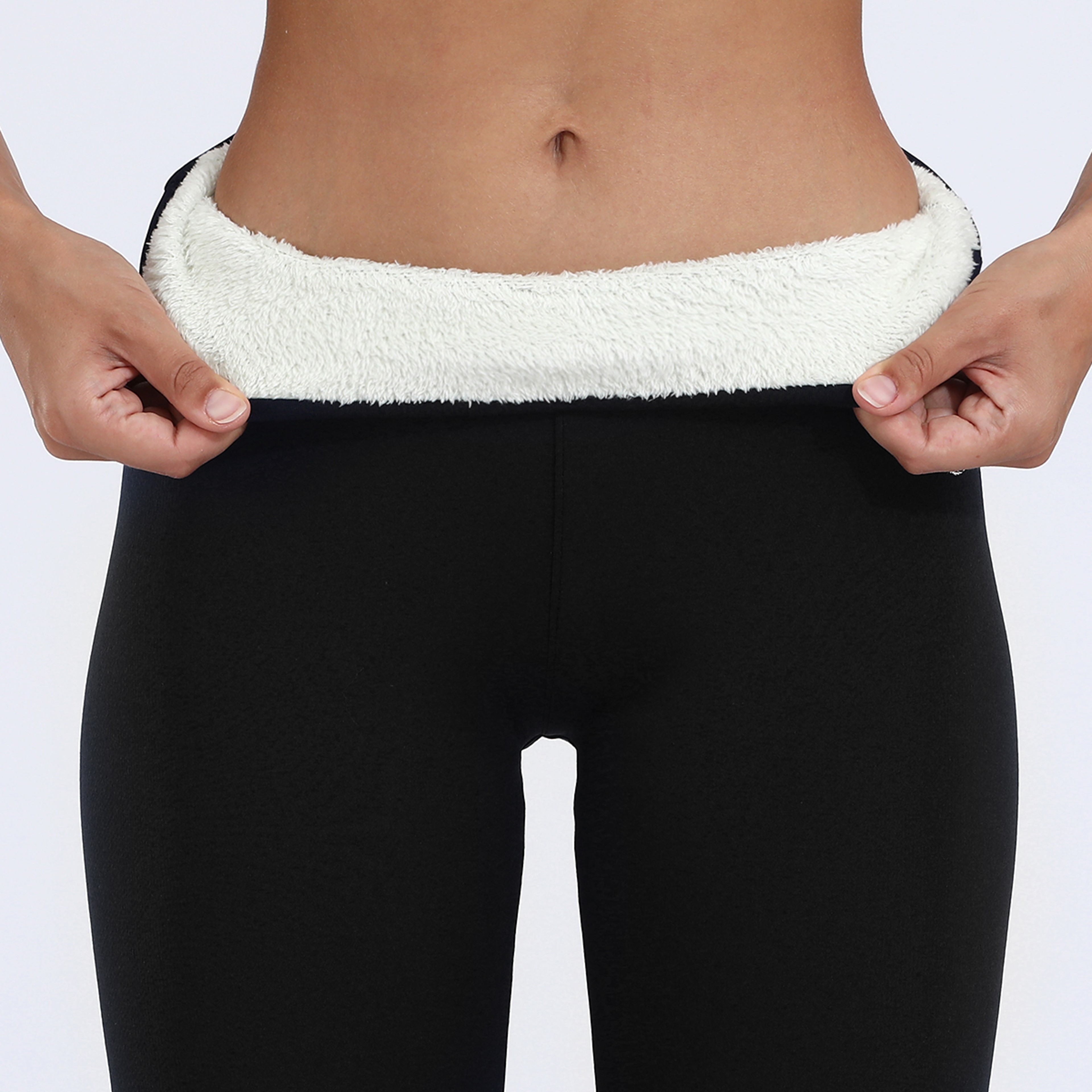 Winter Warm Fleece Lined Leggings, High Waist Tights, Thick Thermal Pants for Women, Stretchy & Sexy Fit – view 7