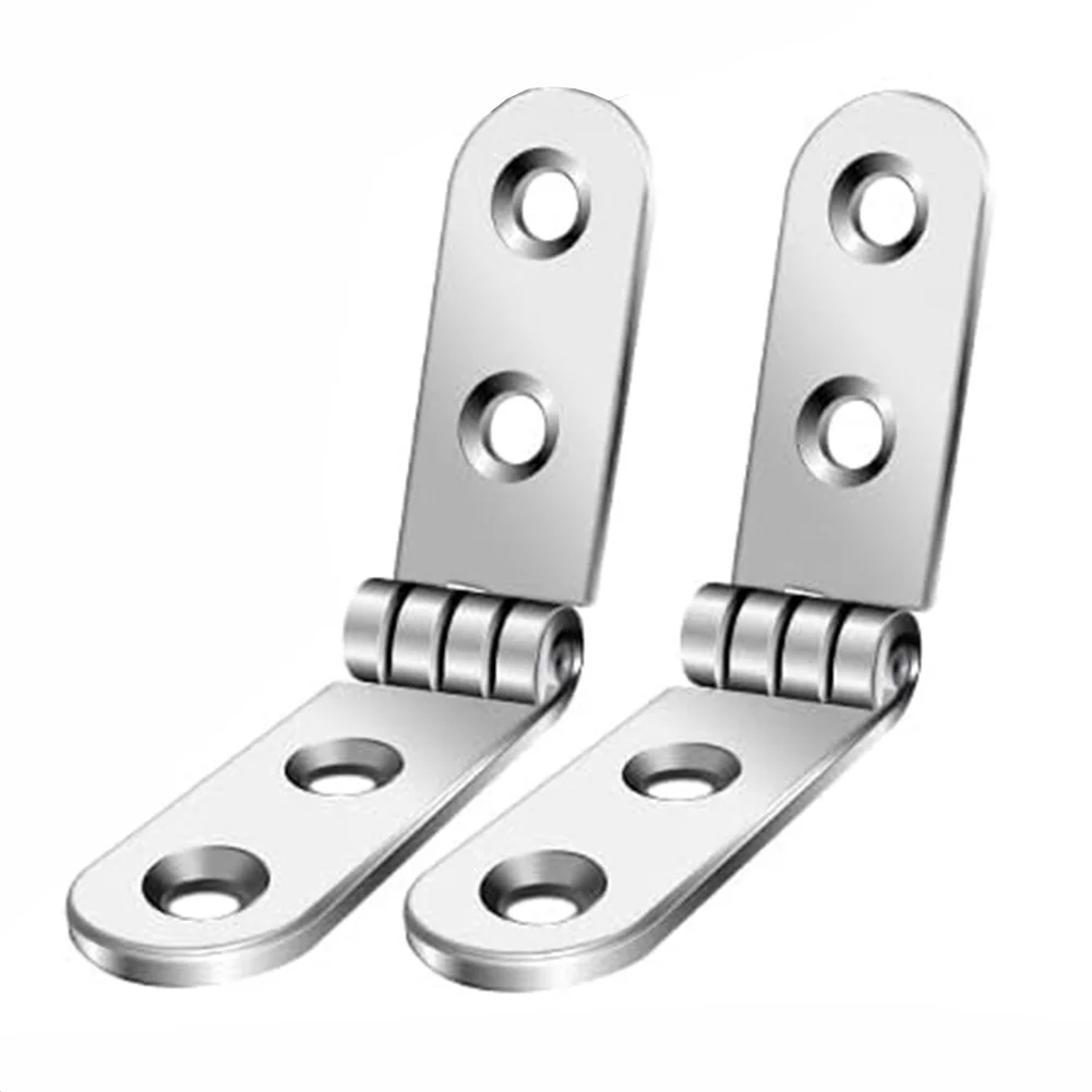 Premium Foldable Hinge Flap Heavy Duty Screw On Hinges For Sewing Machine Cabinet And Drop Leaf Tab 0