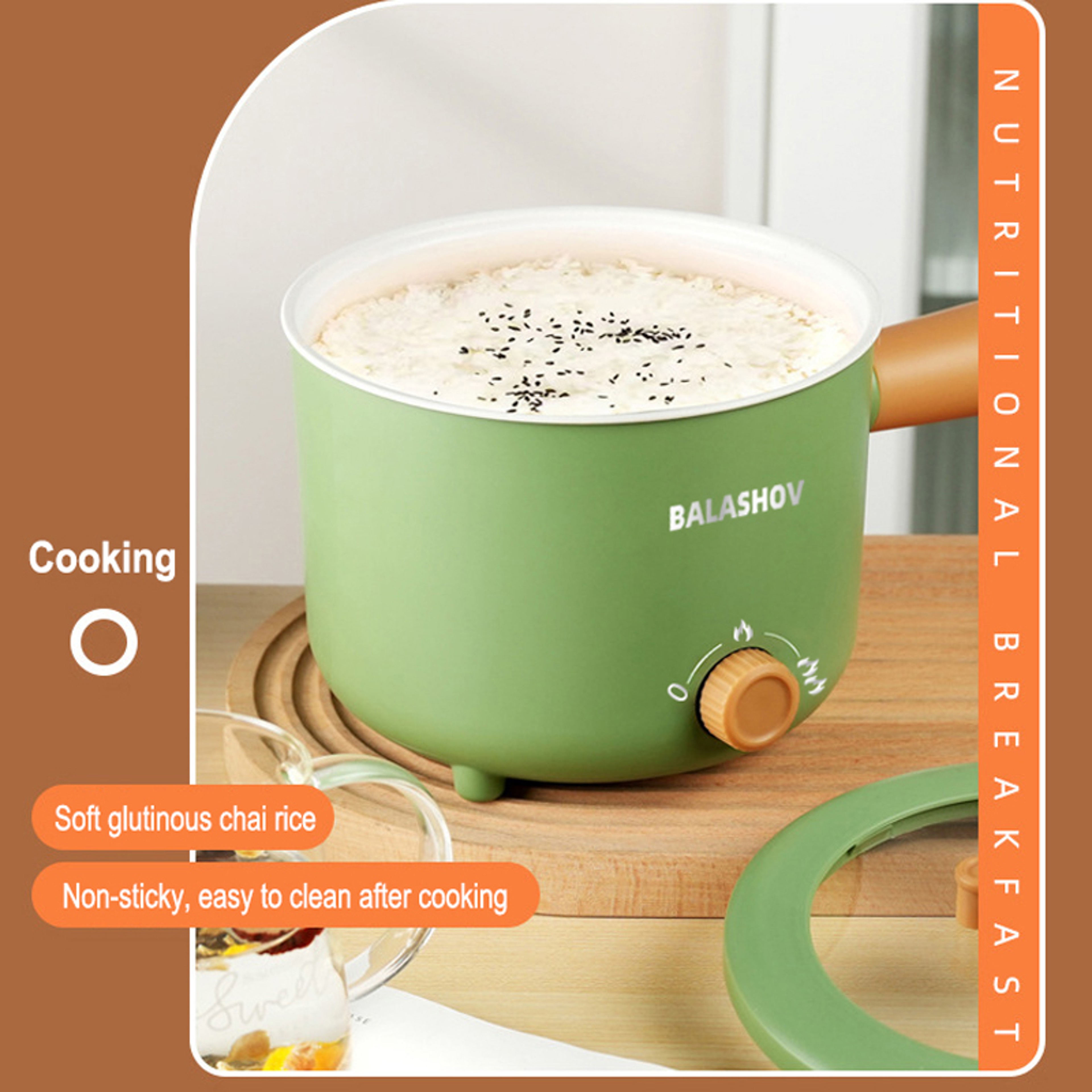 Double Layer Electric Hot Pot Cooker With Steamer Non Stick Mini Multifunction Cooking Pot 1