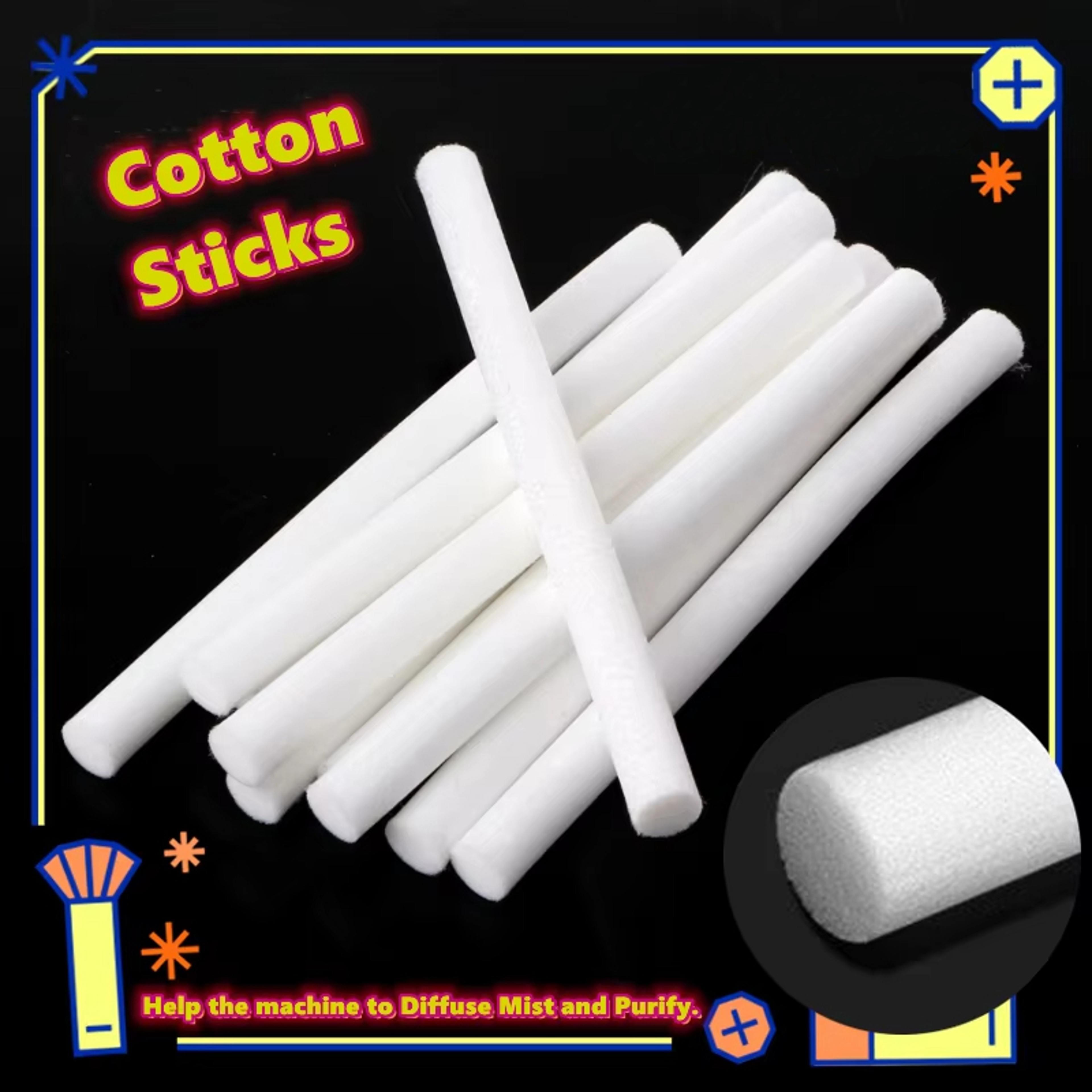 Humidifier Filter Sticks Replacement Wicks for USB Mini Humidifiers – view 1