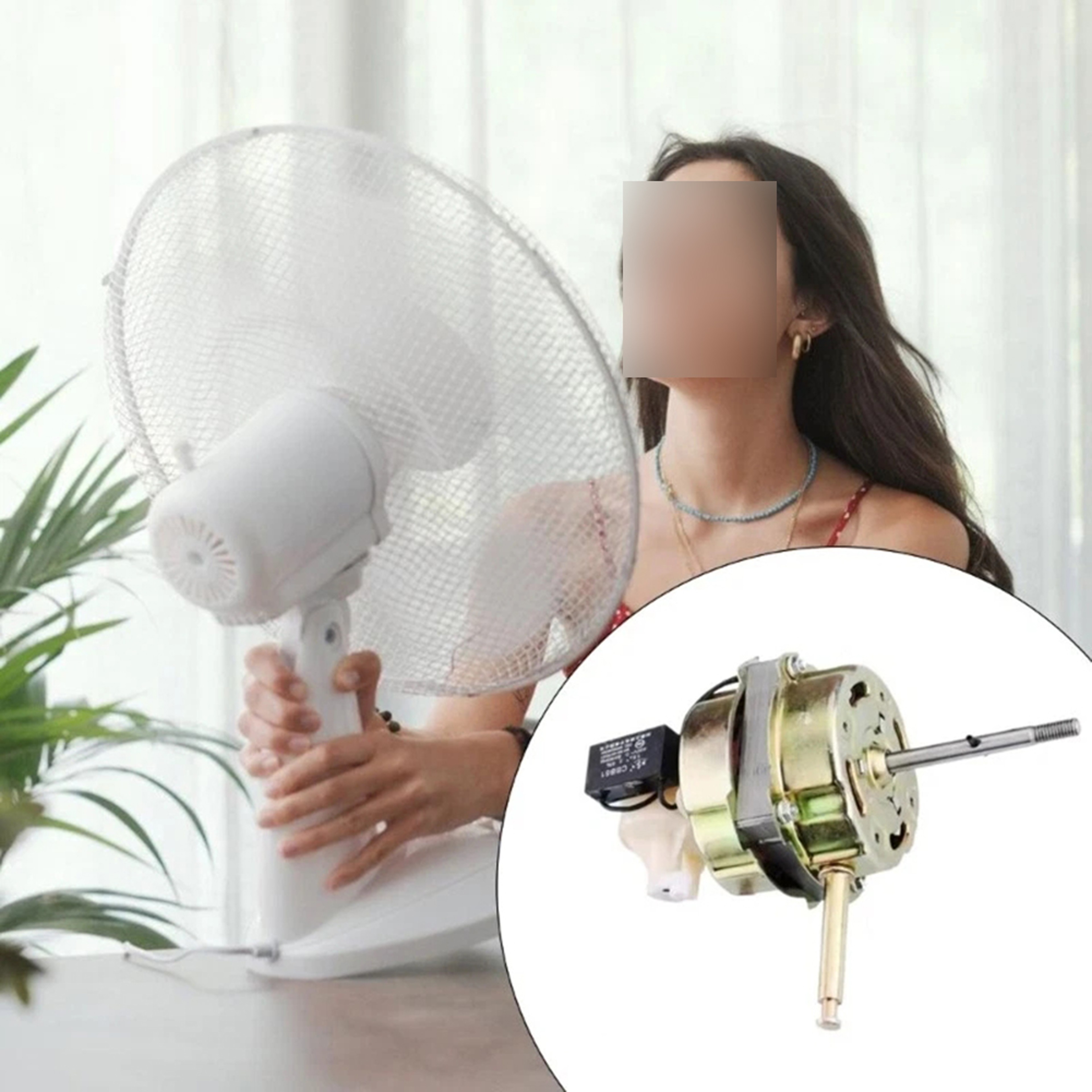 Universal Speed Electric Fan Motor Replacement For Table  Floor Fans 5