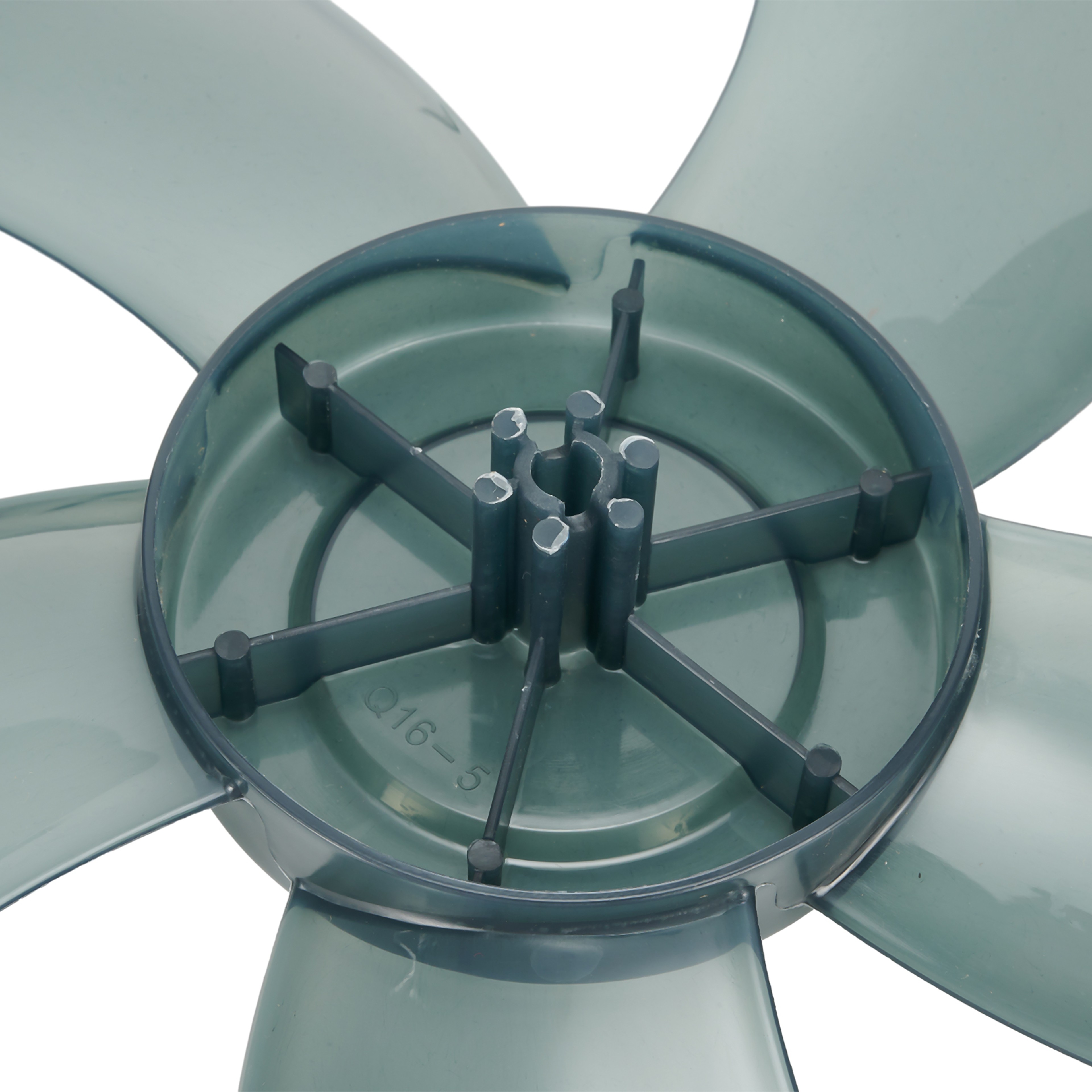 Premium Five Leaf Replacement Fan Blade For Stand  Desk Fans With Nut Cover 0