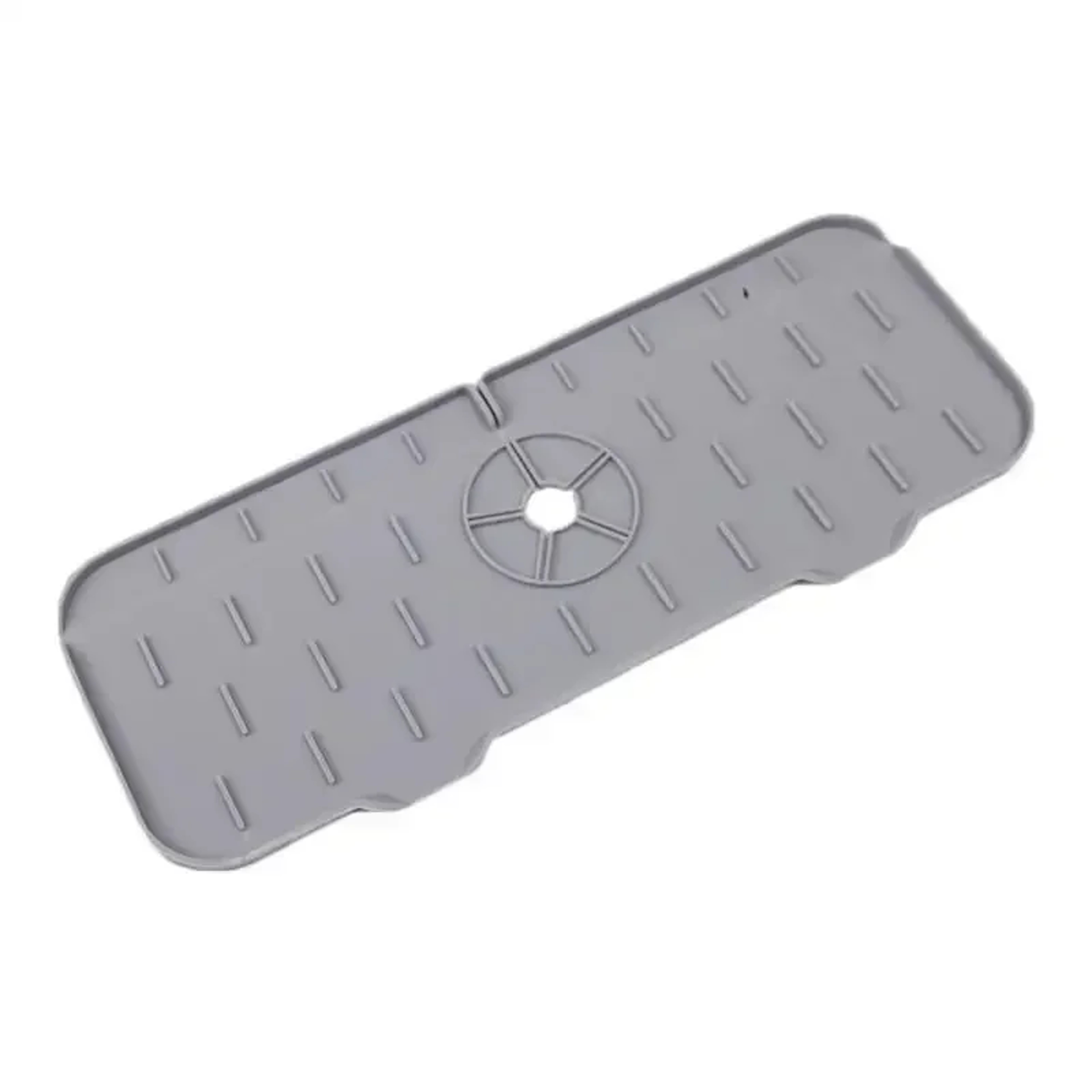 Premium Silicone Kitchen Sink Splash Guard & Draining Mat with Sponge Rack – view 8