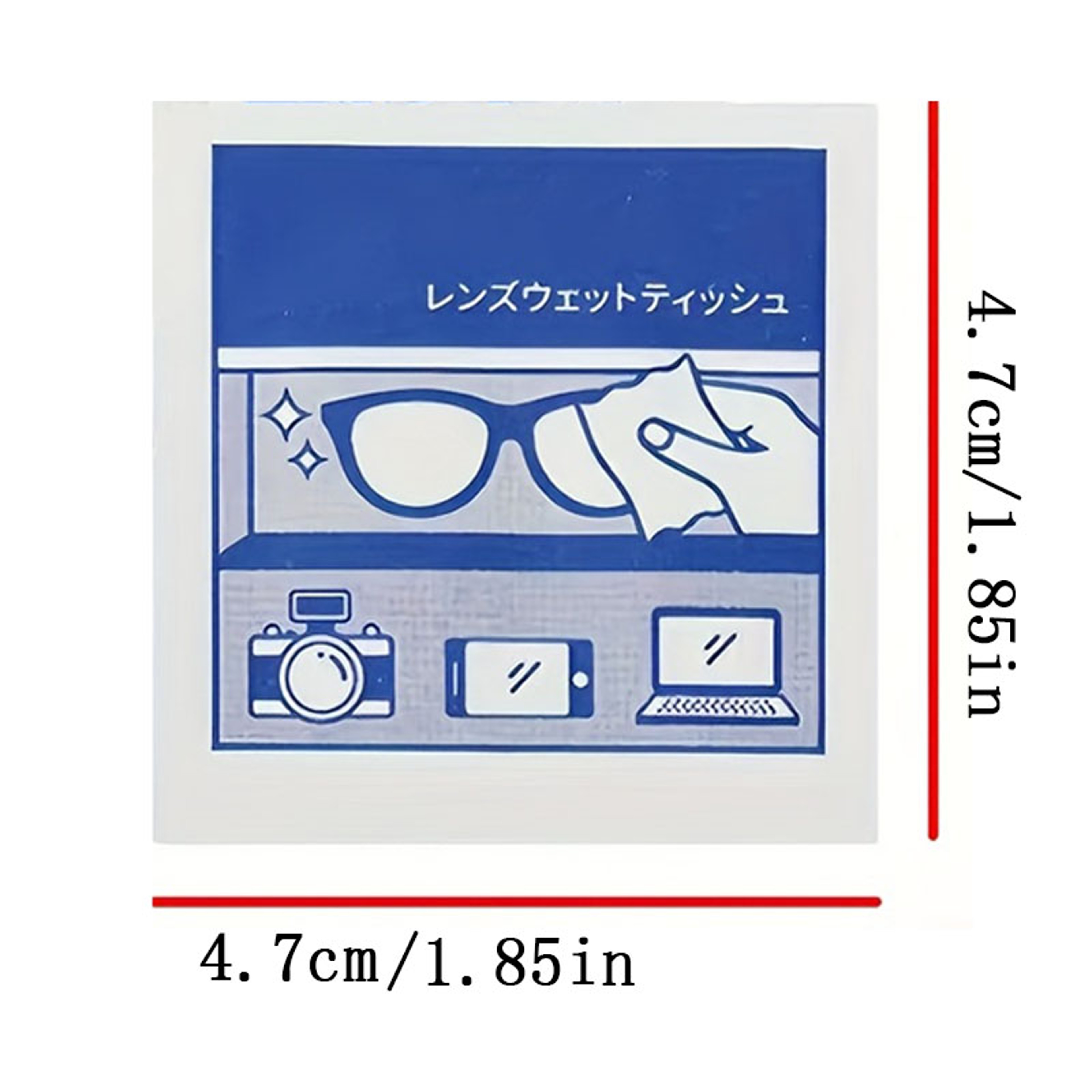 Individually Wrapped Eyeglass Cleaning Wipes  Screen Cleaner For Glasses Phones  Tablets 1