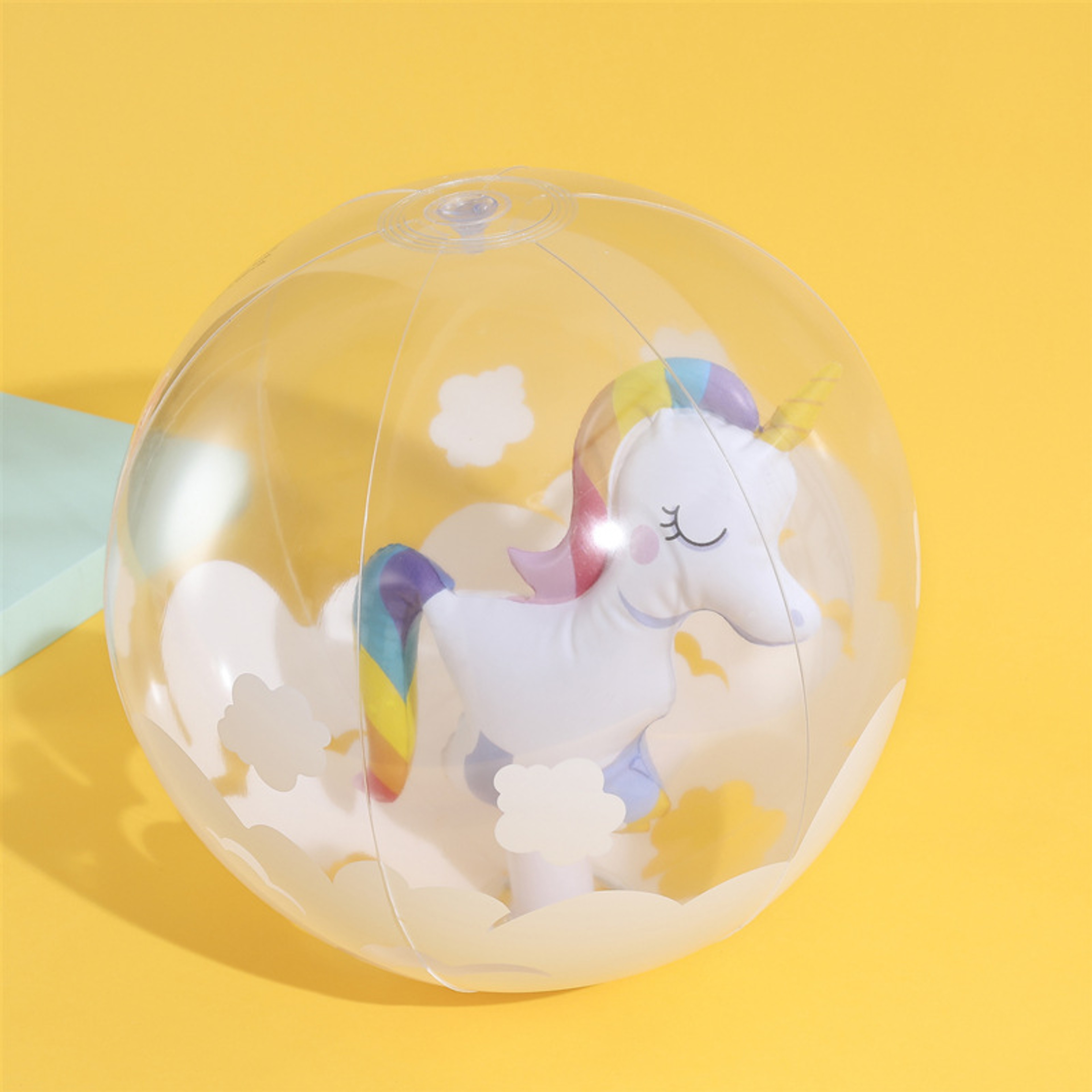 Magical Unicorn Pool Float & Inflatable Beach Ball Summer Water Fun – view 1