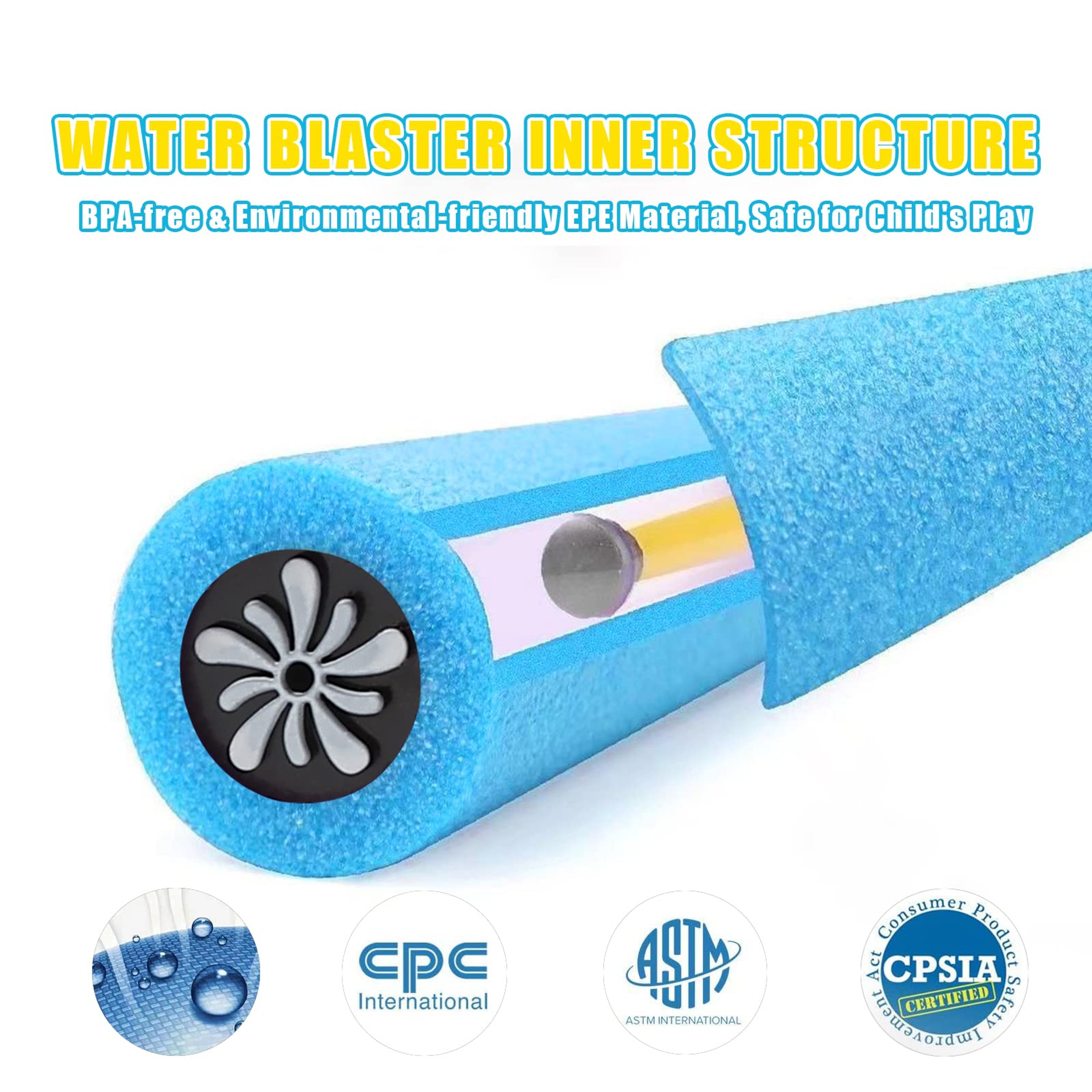 Battle Tank Inflatable Pool Float with Water Cannon Large tank pool float for Kids & Adults – view 4