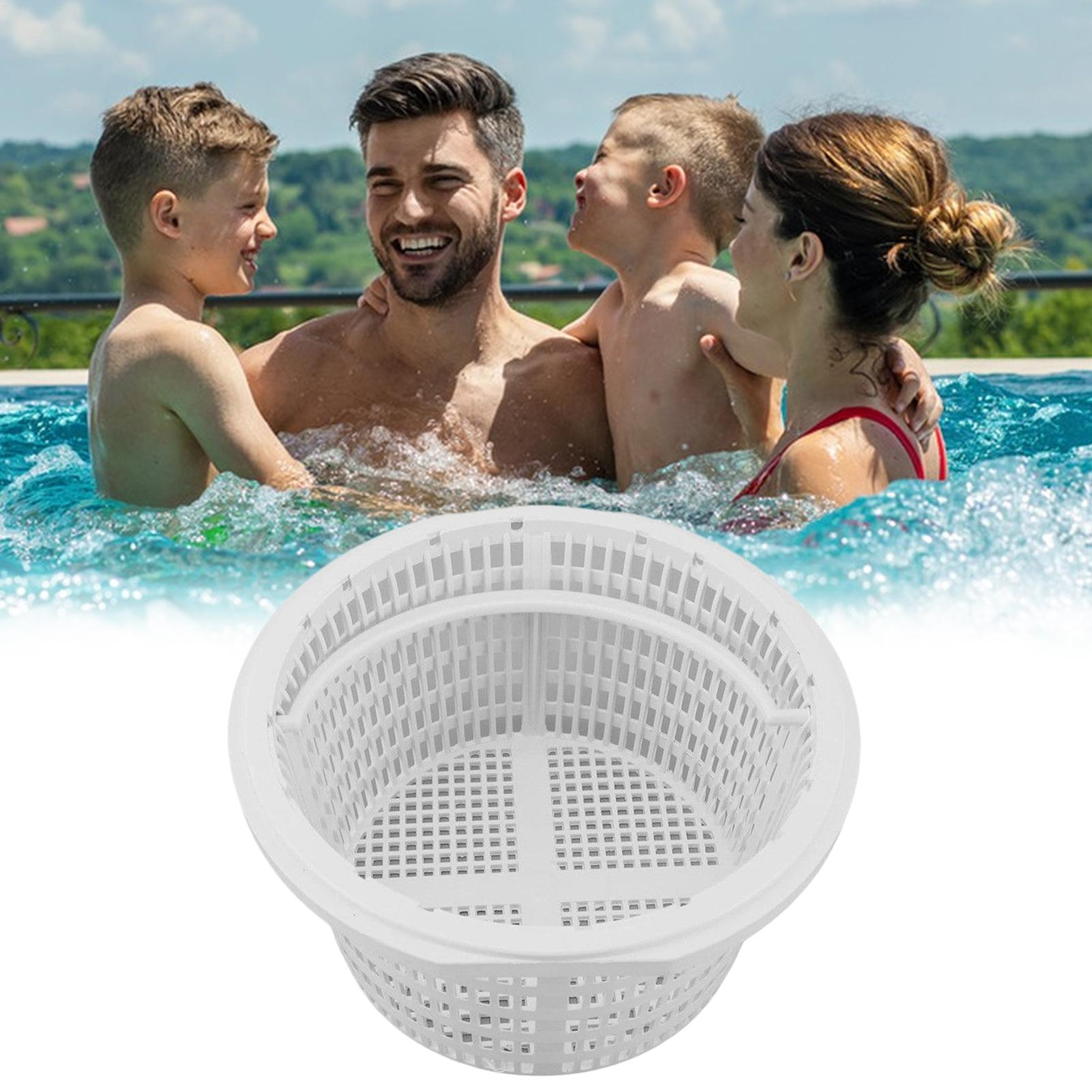 Aqua Clear Pool Skimmer Basket Replacement For Fast Leaf  Debris Removal 0