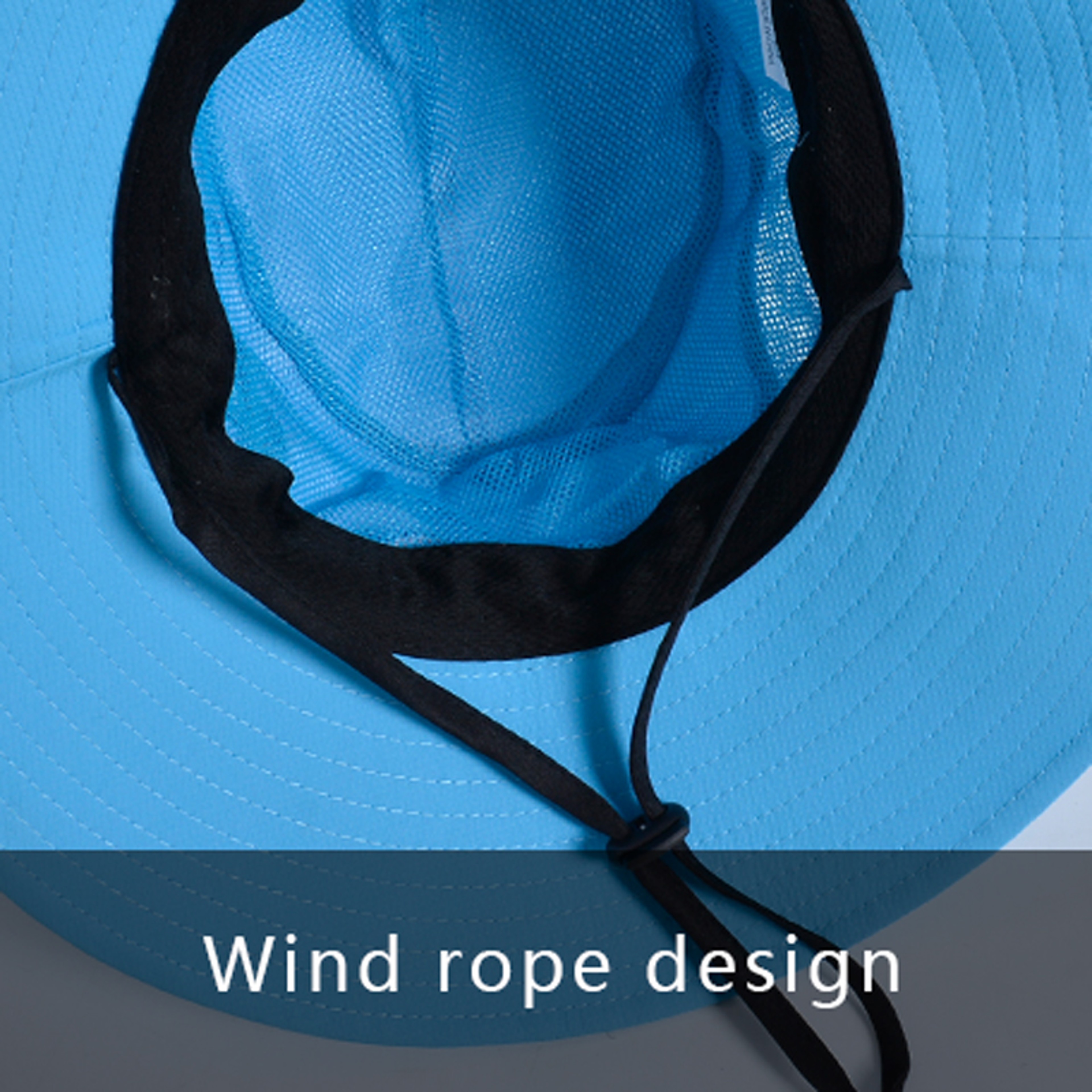 UV Shield Ponytail Sun Hat with Face Cover for Women – view 6