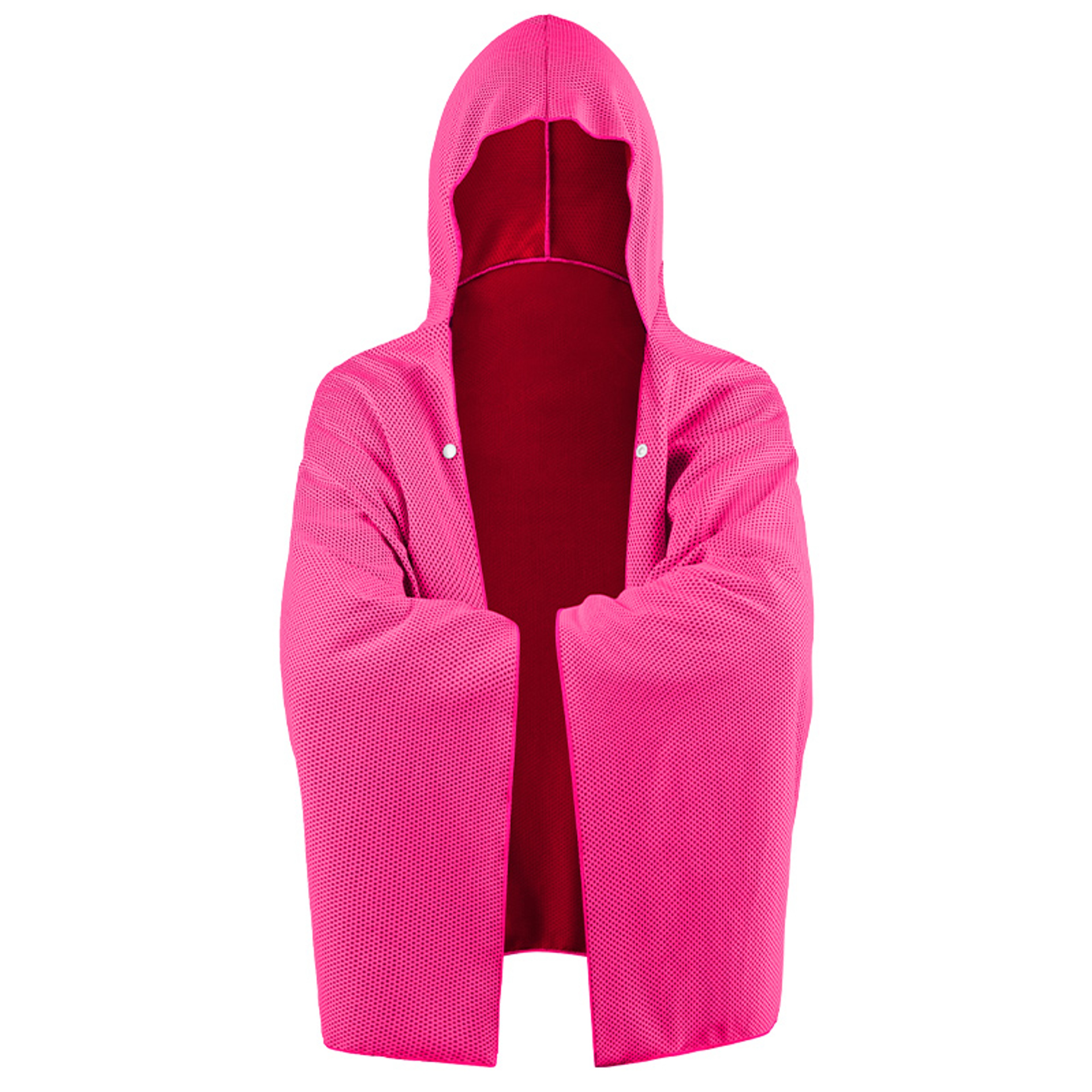 Cooling Hooded Cloak Poncho Towel UV Protection Instant Cooling Beach Cover Up 9