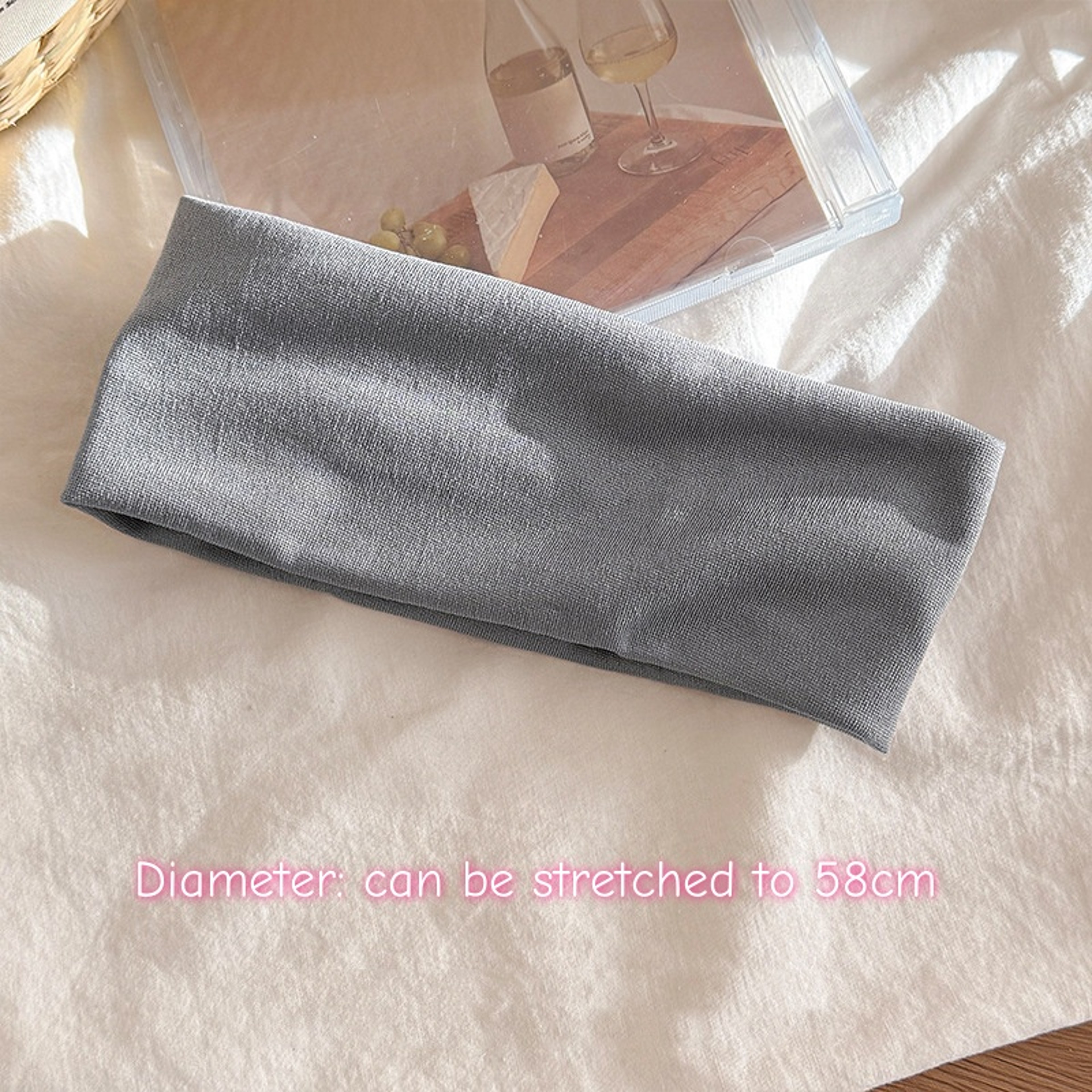 Soft Knit Sports Headband Non Slip Yoga Running Workout Headwrap – view 10