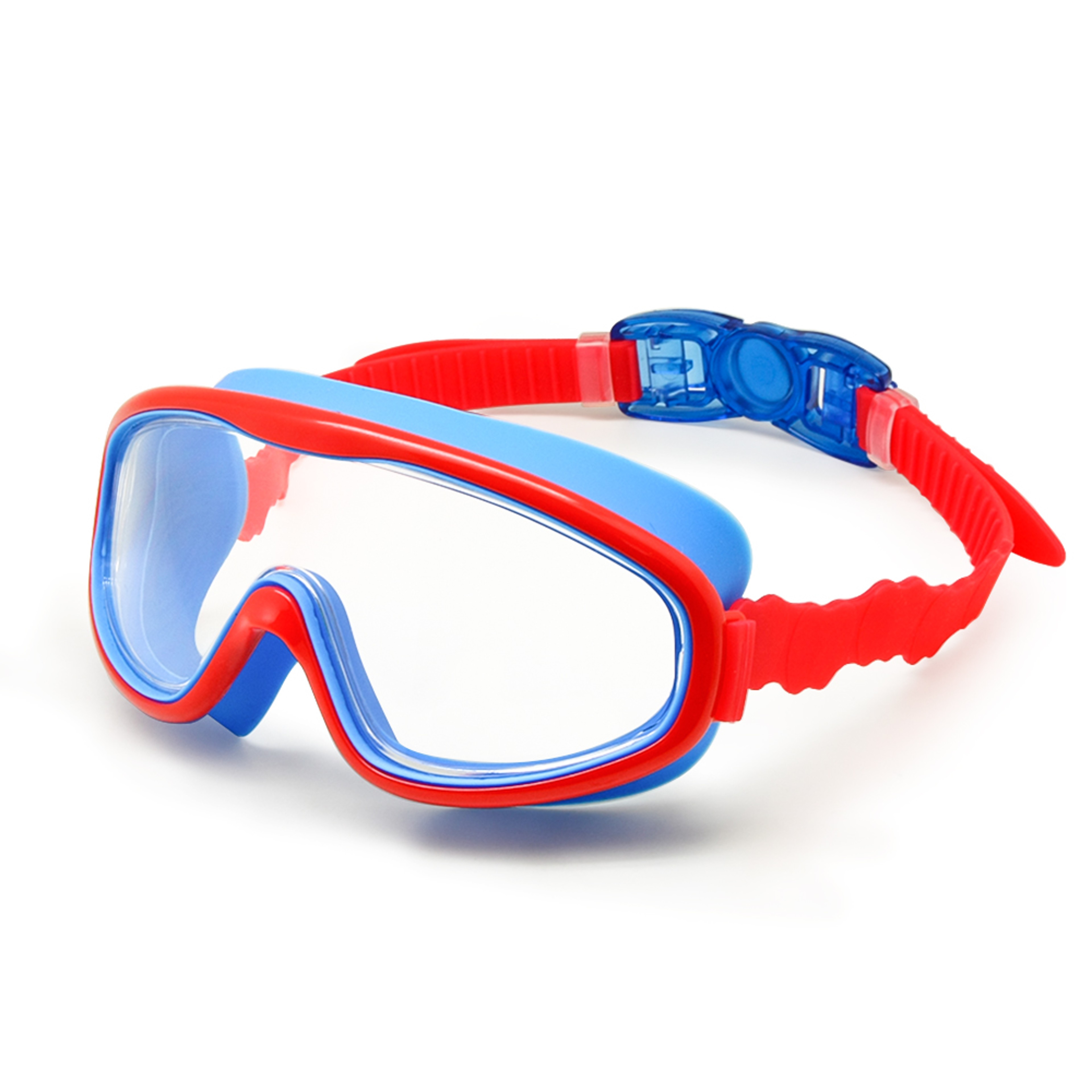 Kids Swim Goggles Anti Fog UV Protection Wide Vision Snorkeling Mask 1