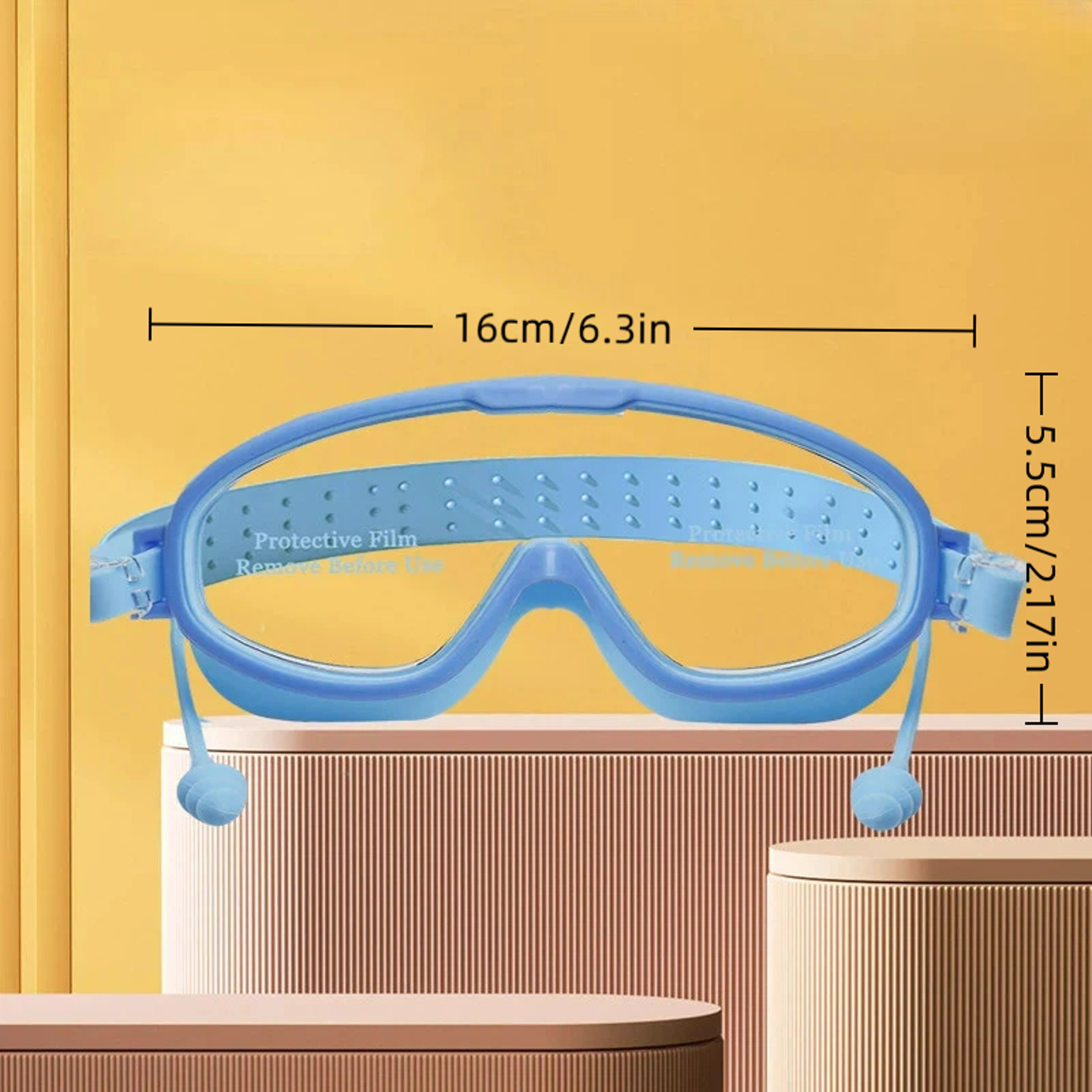 Angle Anti Fog UV Protection Swimming Goggles For Children Pool Training 1