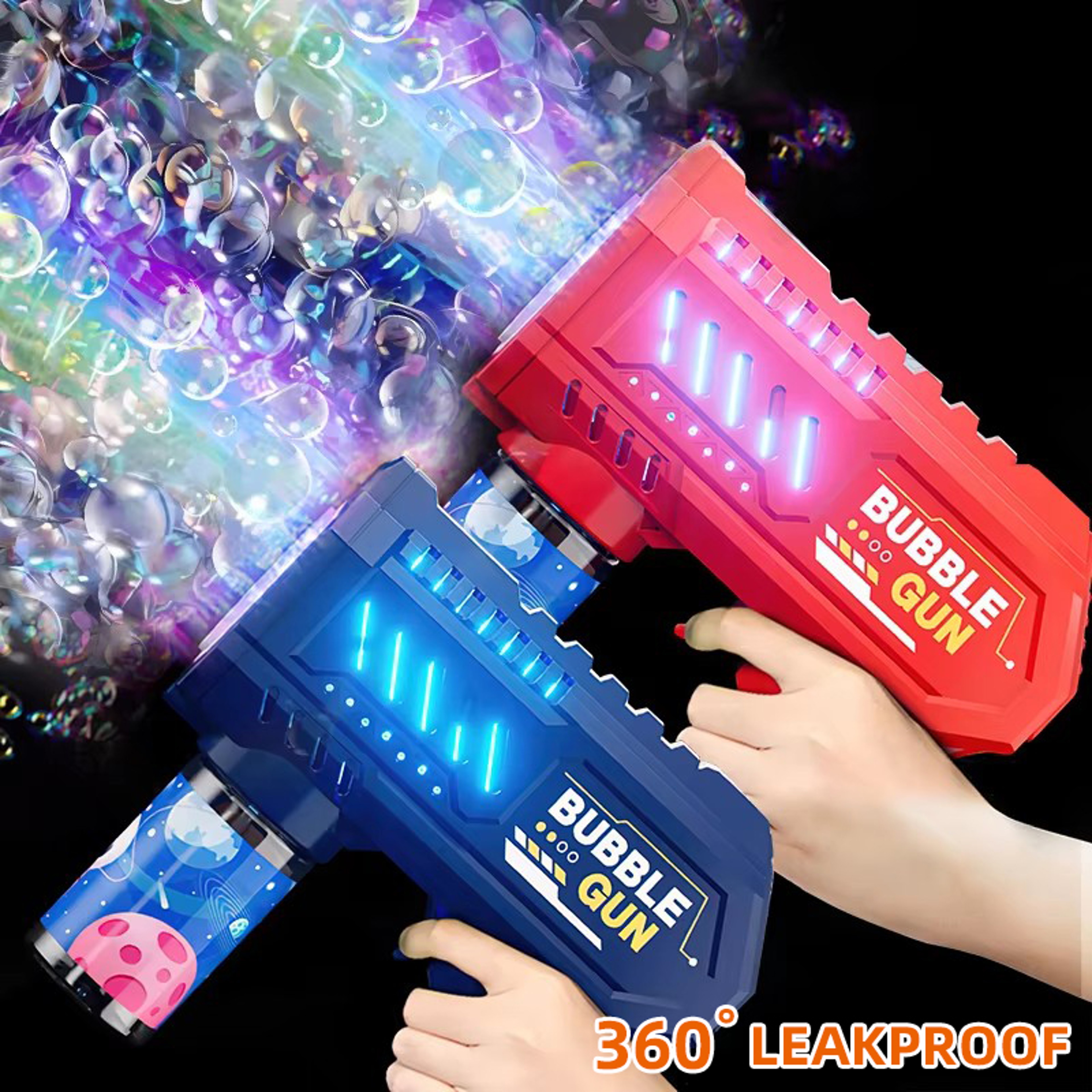 Rocket Bubble Gun Automatic Bubble Machine For Kids Outdoor Bubble Toy Fun Blower 0