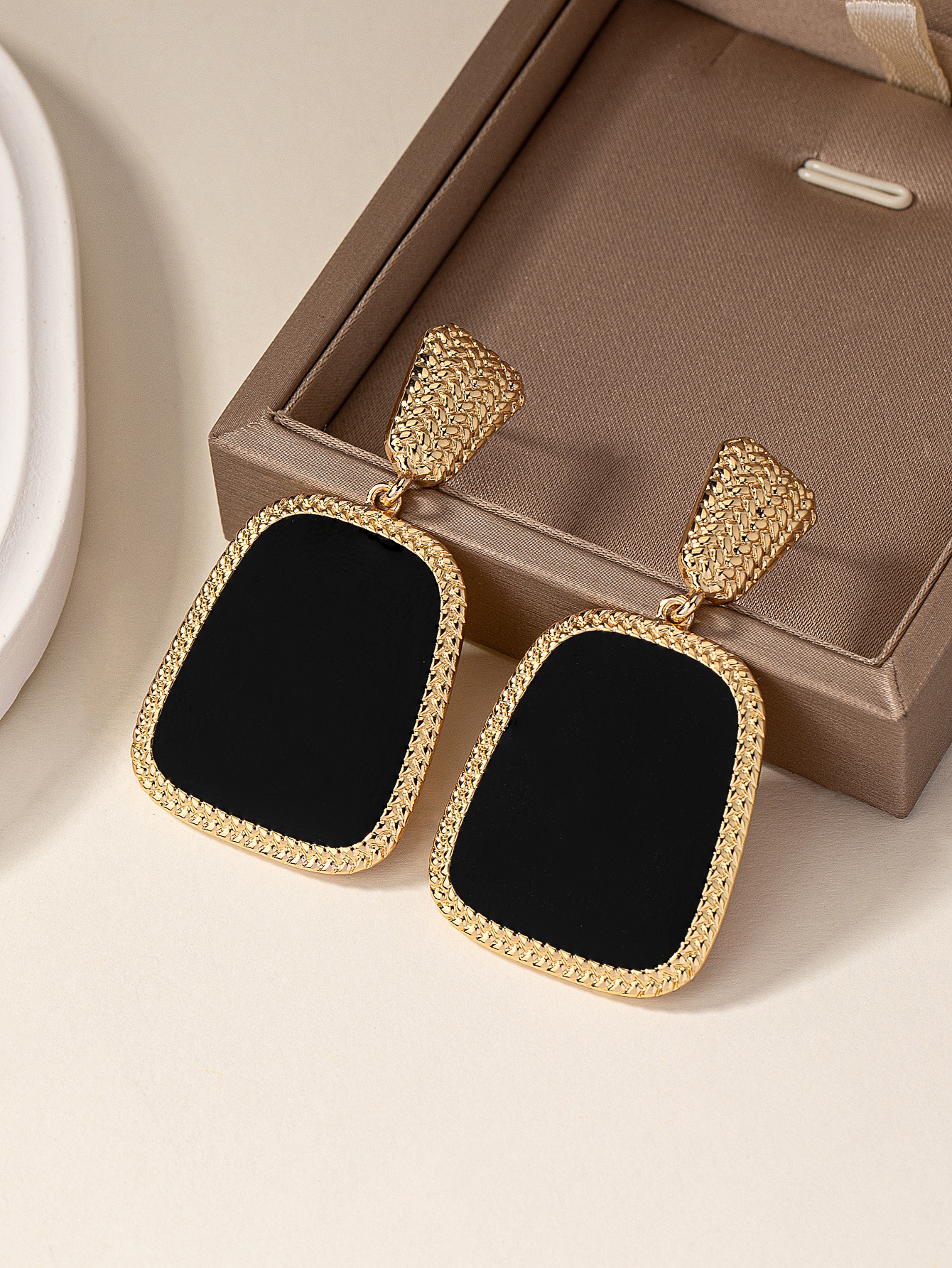 Boho Summer Drop Earrings for Women Lightweight Statement Dangle Jewelry – view 3