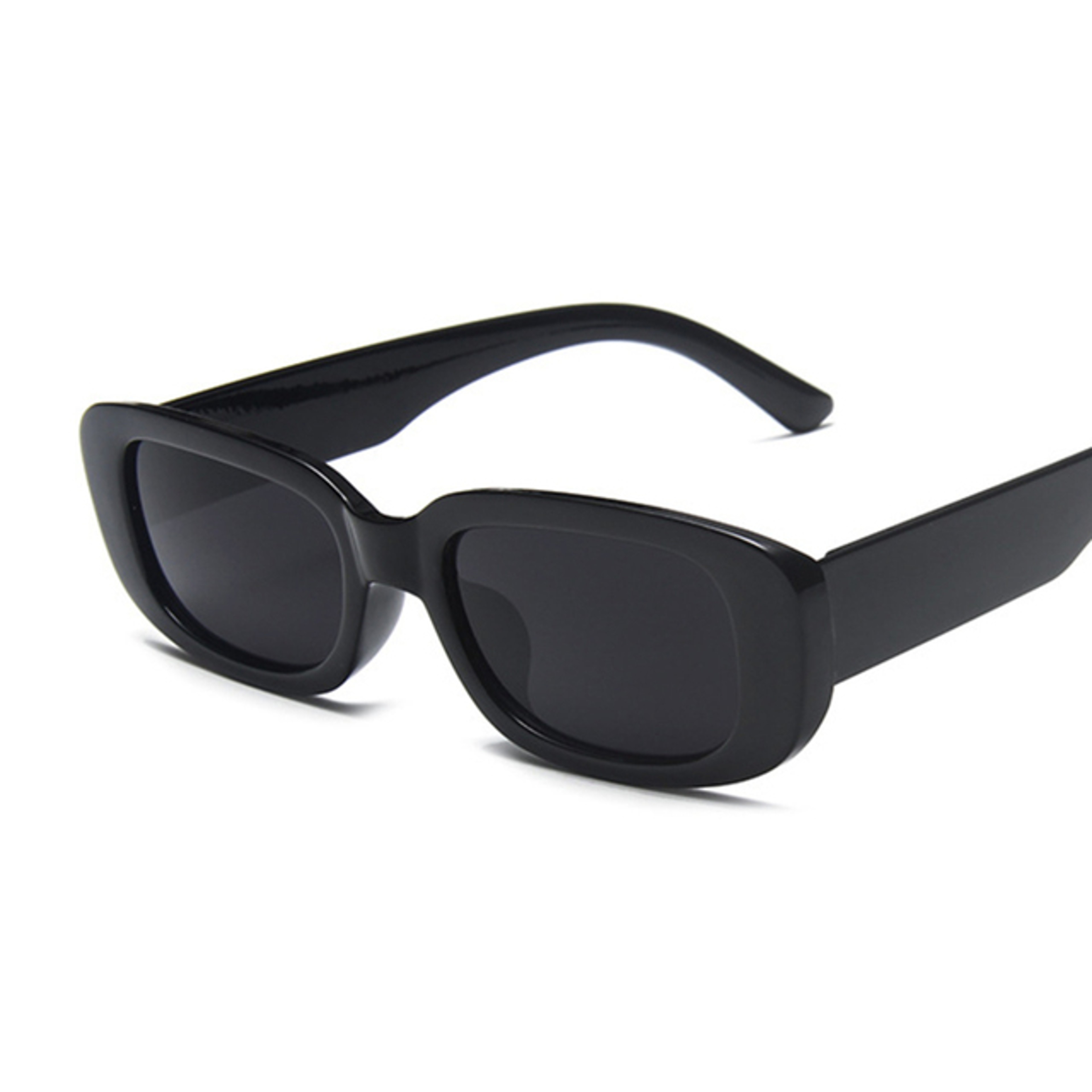 Vintage Square Retro Sunglasses For Women Fashion Designer Rectangle Shades 6