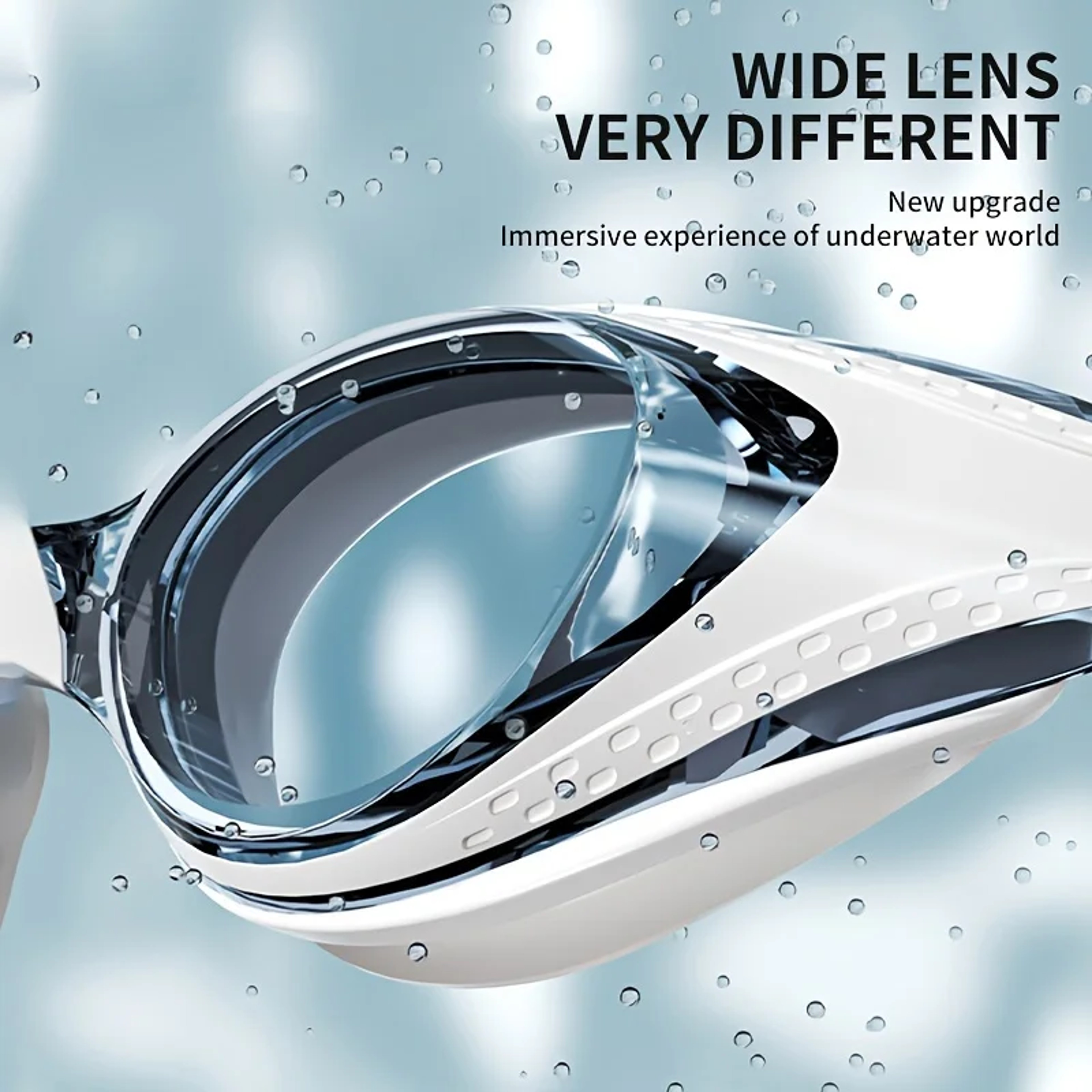 Aqua Vision Anti Fog Swim Goggles With UV Protection  Leakproof Comfort Fit 4