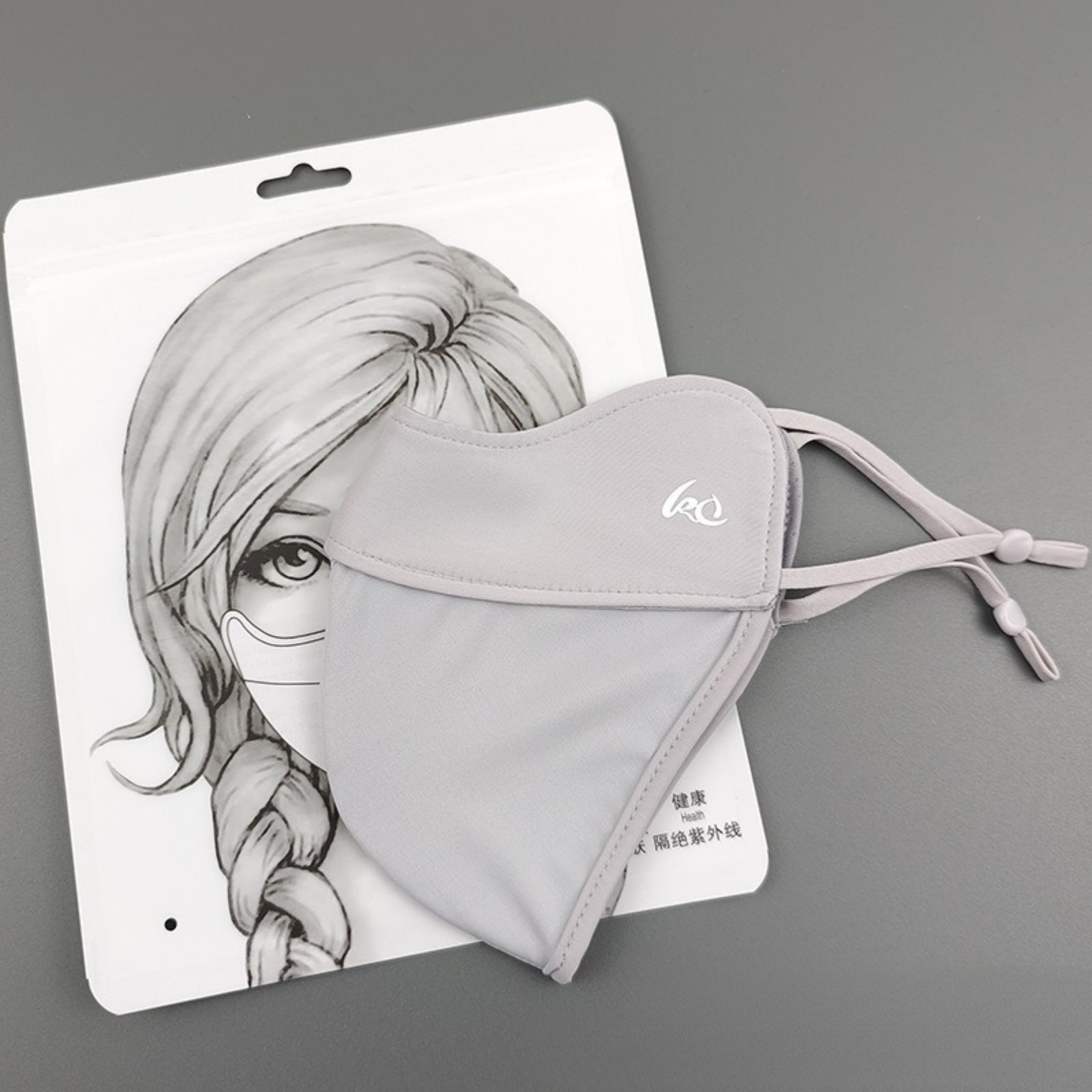 Ice Silk UV Protection Face Mask Sun Scarf Summer Breathable Face Cover For Golf Outdoor 2