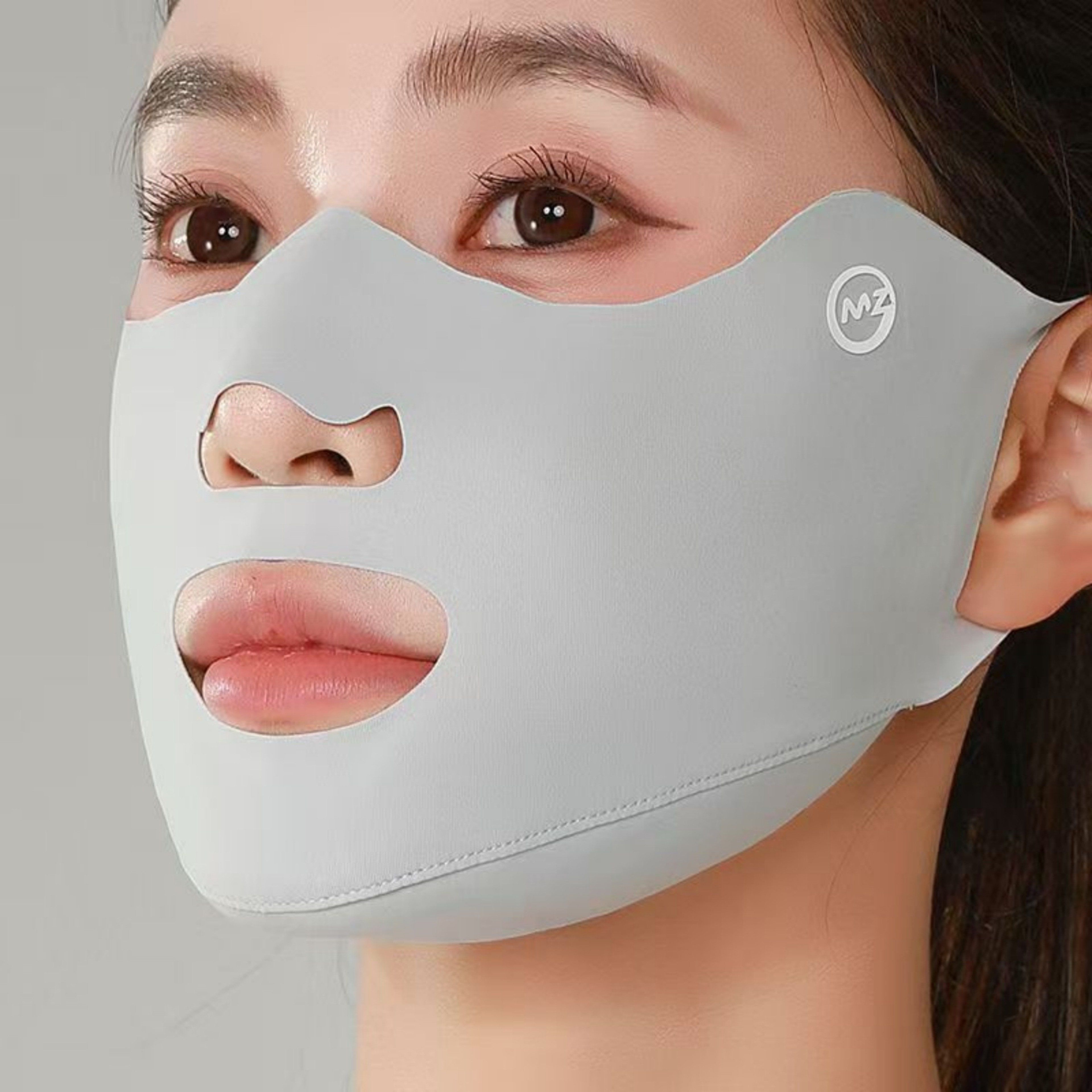 Cooling Ice Silk UV Protection Face Mask For Cycling Driving  Outdoor Wear 6