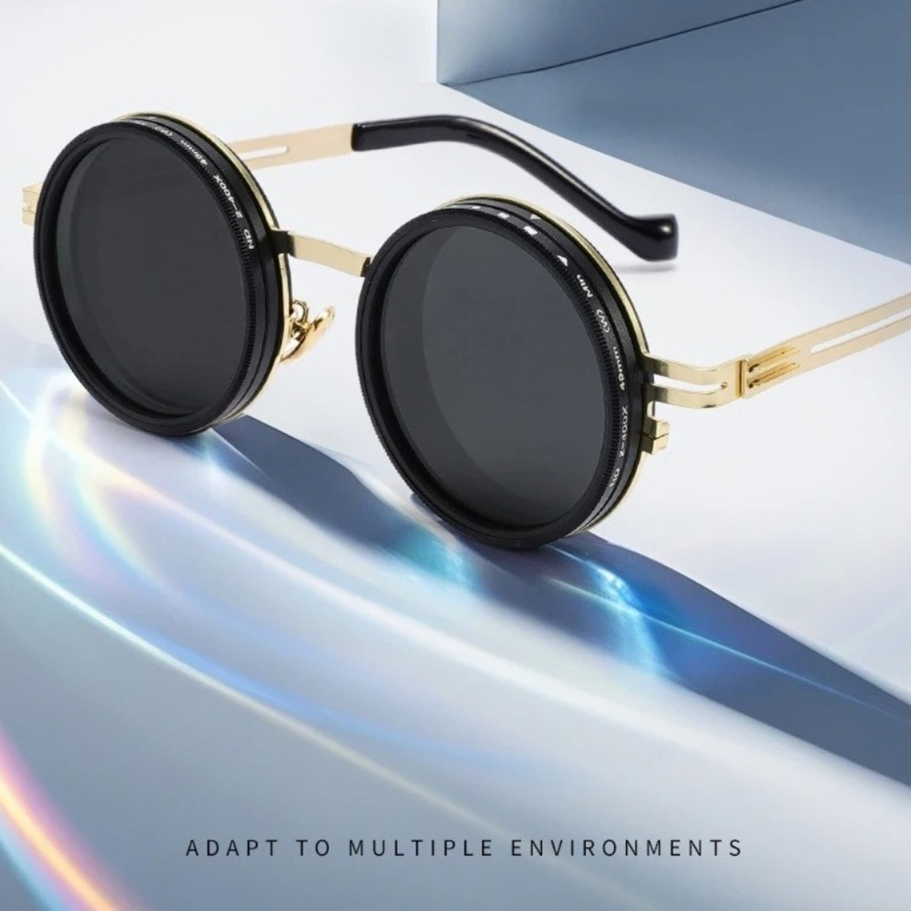 Adaptive Vision Polarized Fishing Sunglasses with Adjustable ND Filter & Protection – view 4