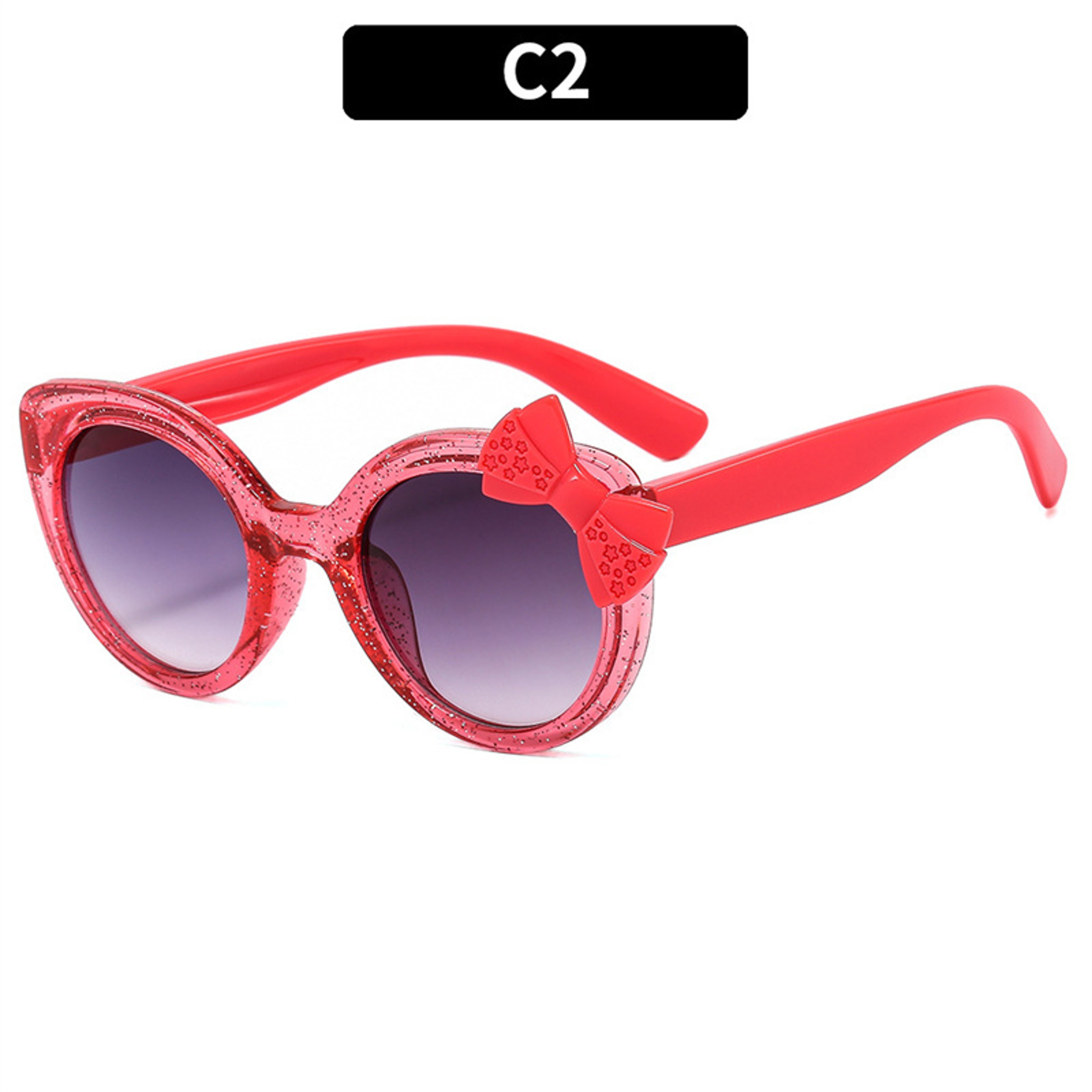 Cute Cat Eye Kids Sunglasses With Bowknot Fashion Baby  Toddler UV Protection Shades 5