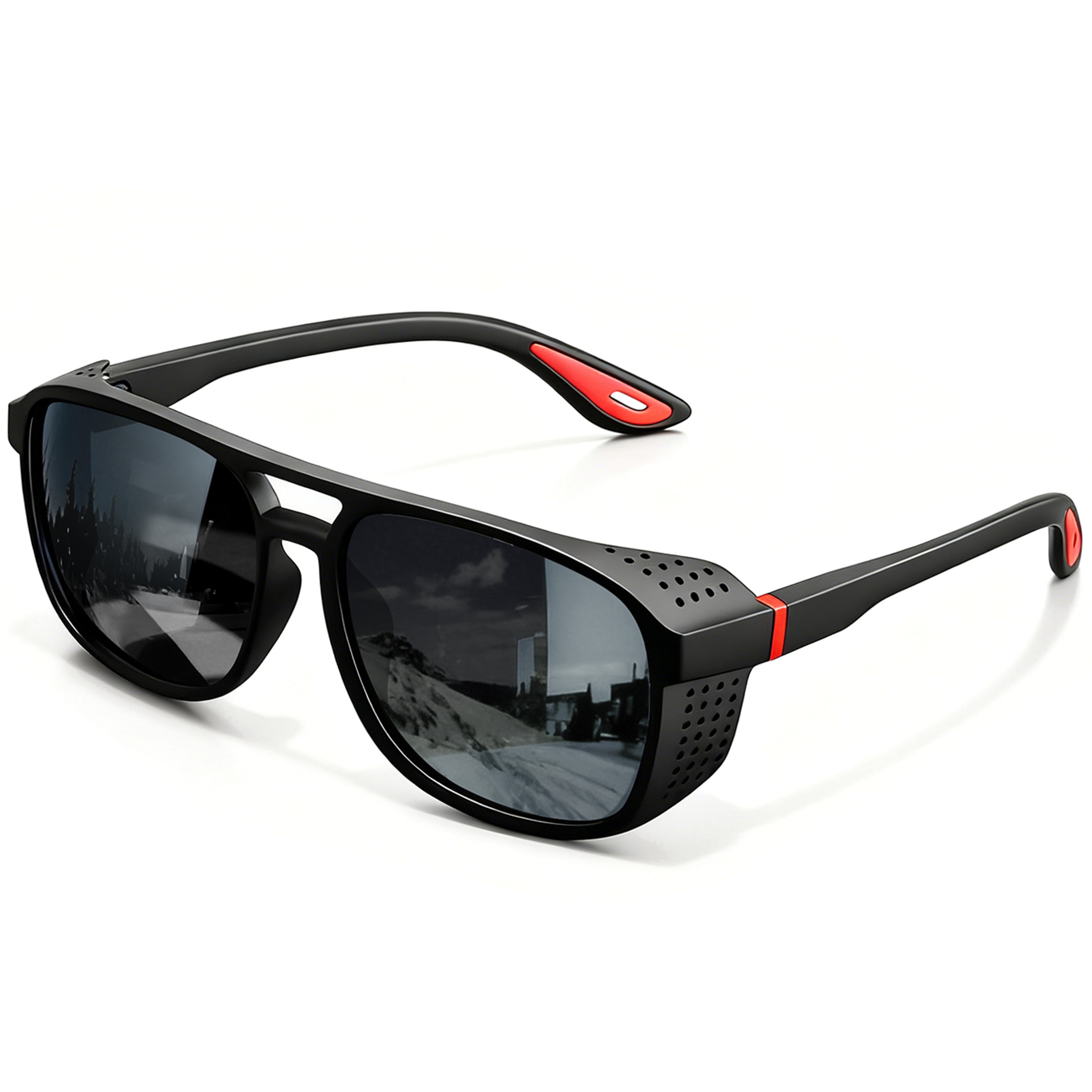 Polarized Sports Sunglasses UV Windproof Cycling Running Driving Eyewear 1